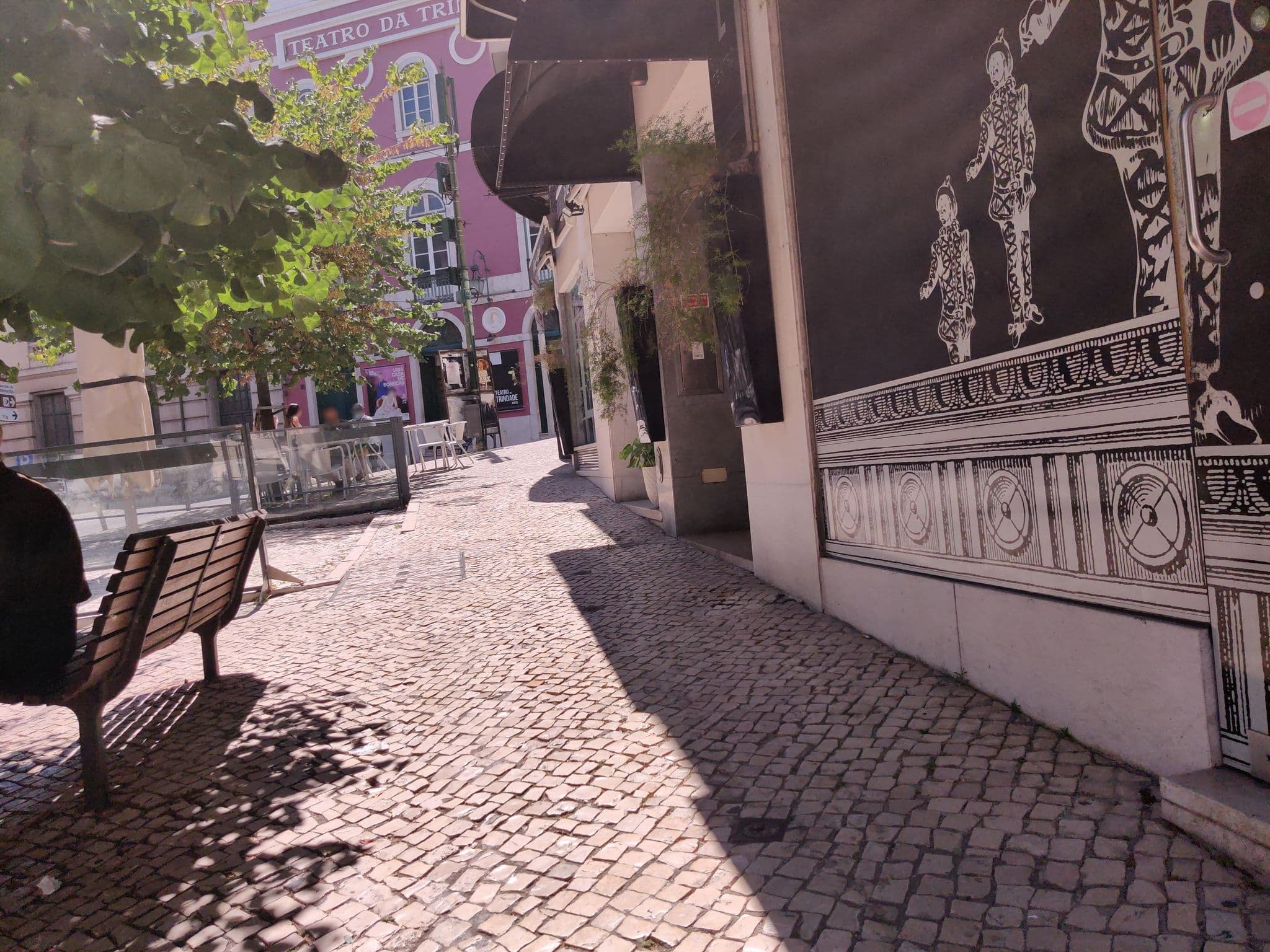Street view near Teatro Bed & Breakfast, São Mamede — © sttujames (CC BY-SA · Mapillary)