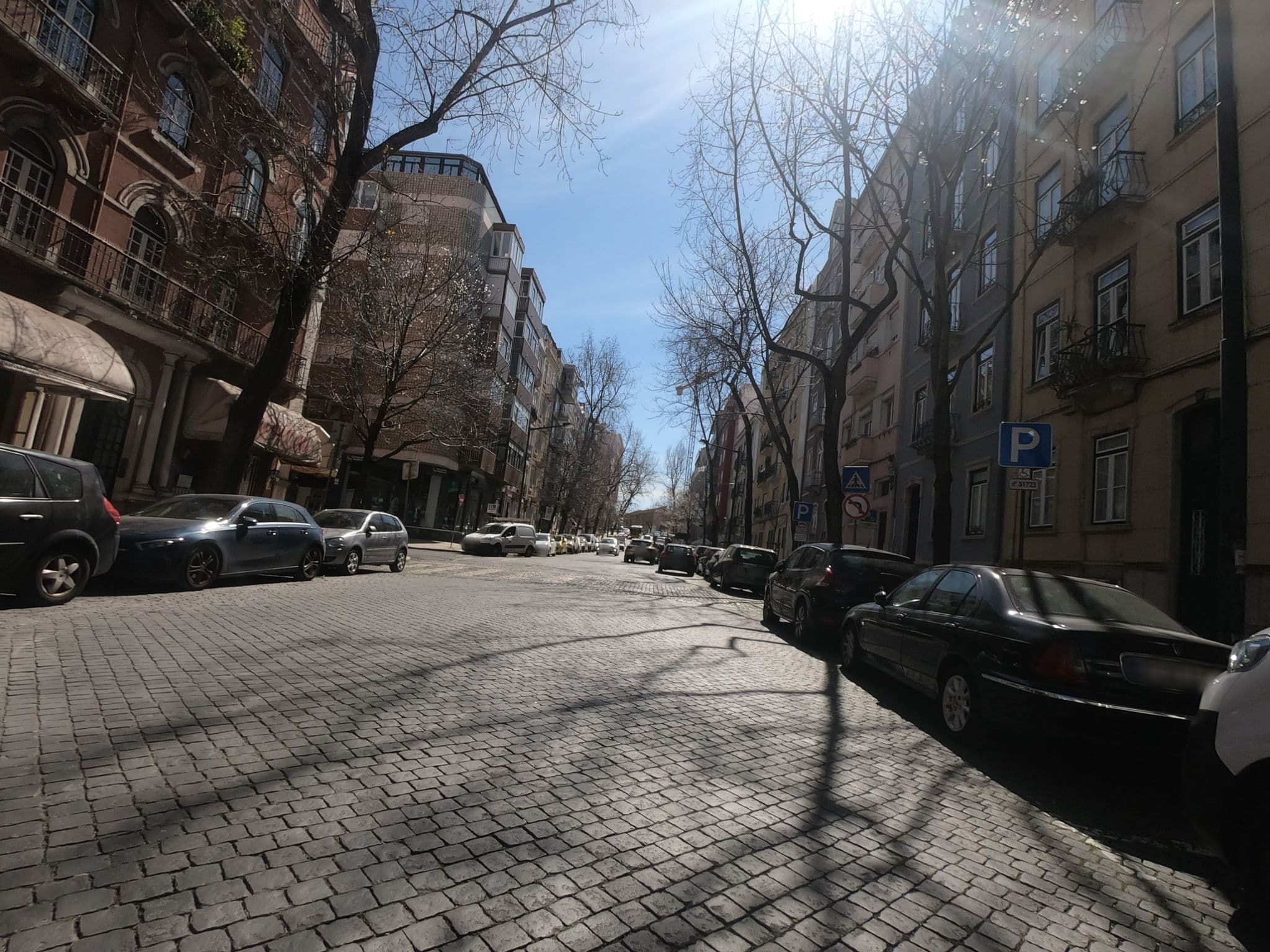Street view near Pensão Santana, Lisbon — © filohipo (CC BY-SA · Mapillary)