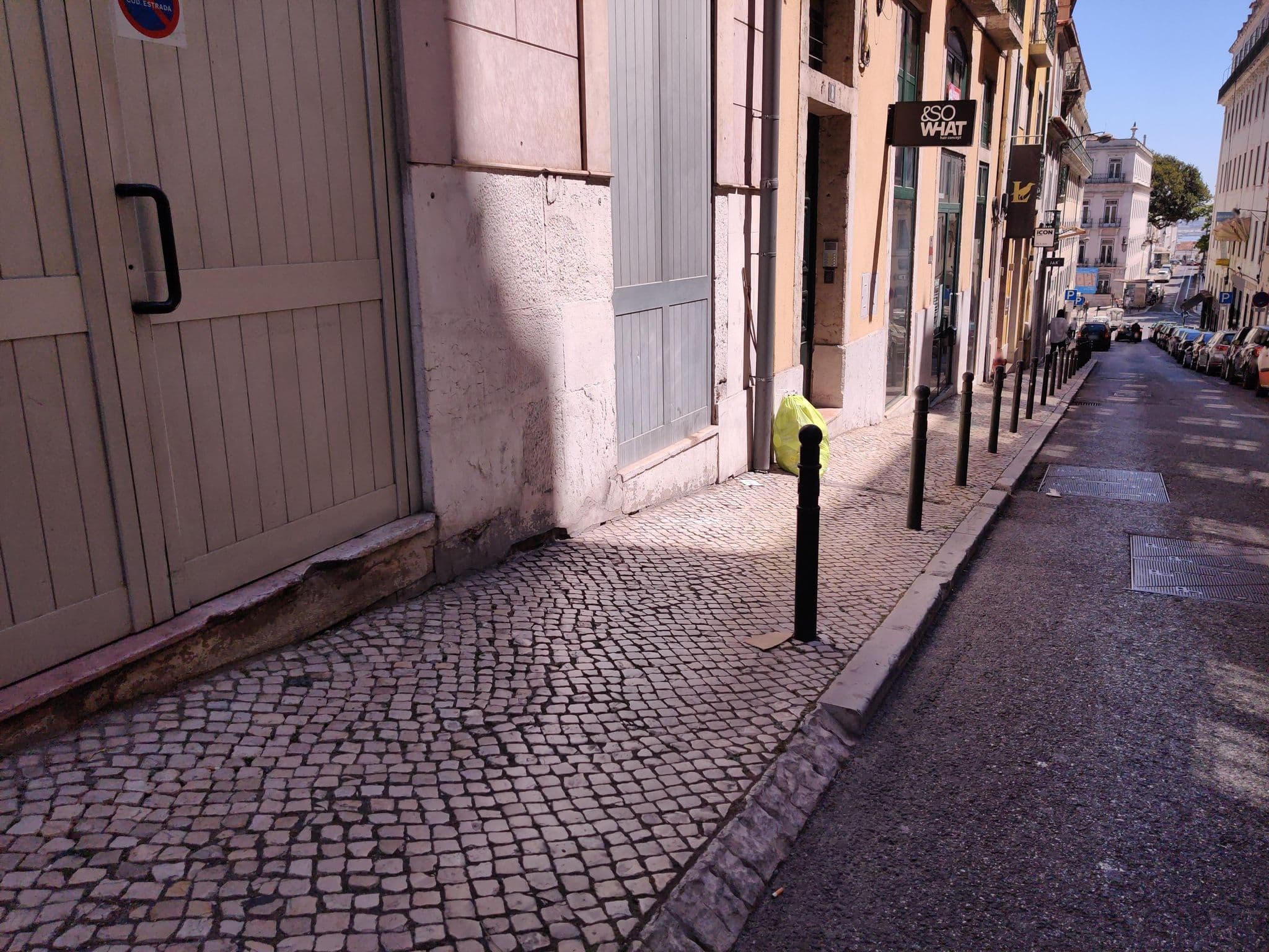 Street view near Unique Ciado, São Mamede — © sttujames (CC BY-SA · Mapillary)