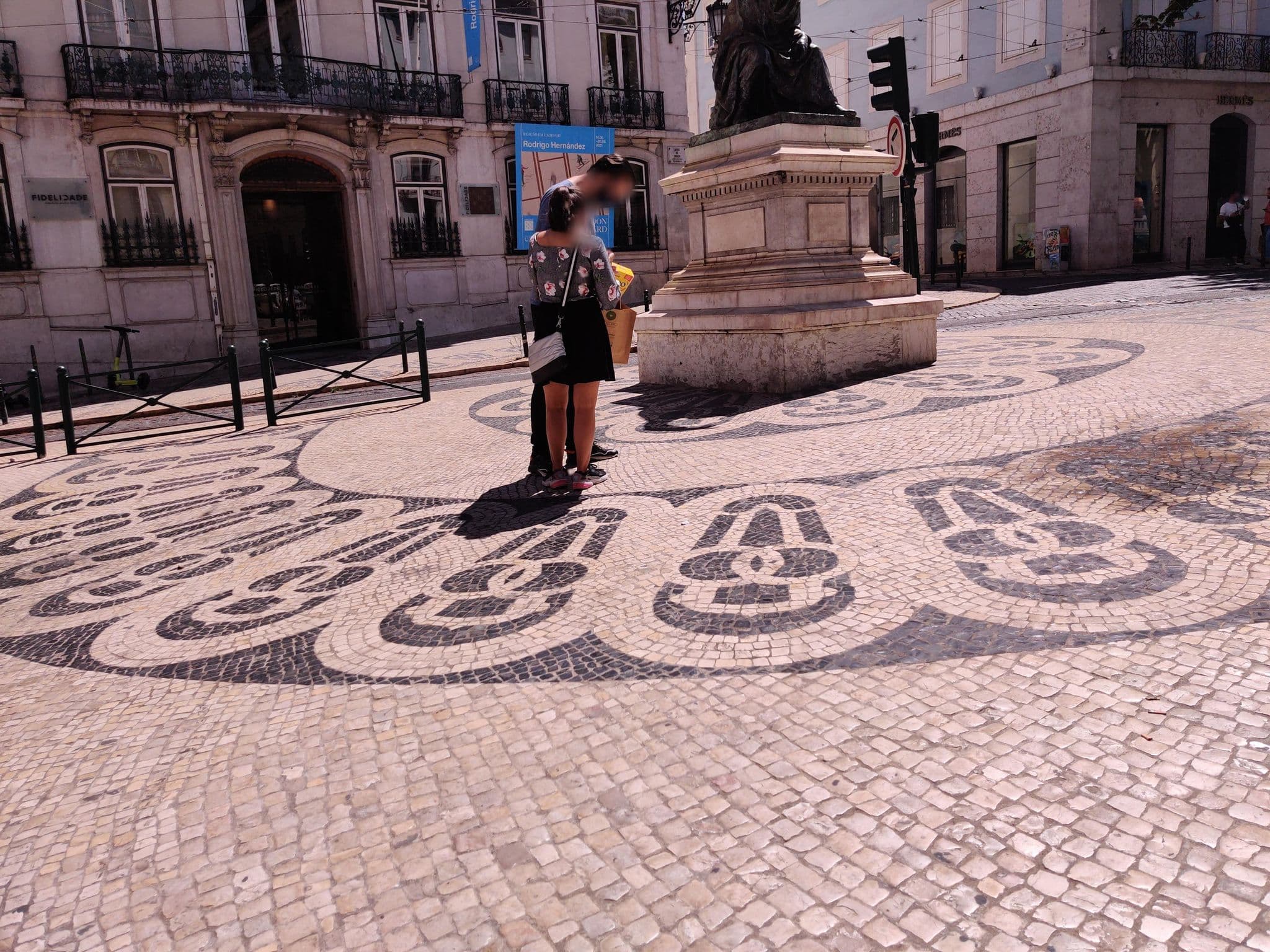 Street view near Lisbon Poets Hostel, Bairro Alto — © sttujames (CC BY-SA · Mapillary)