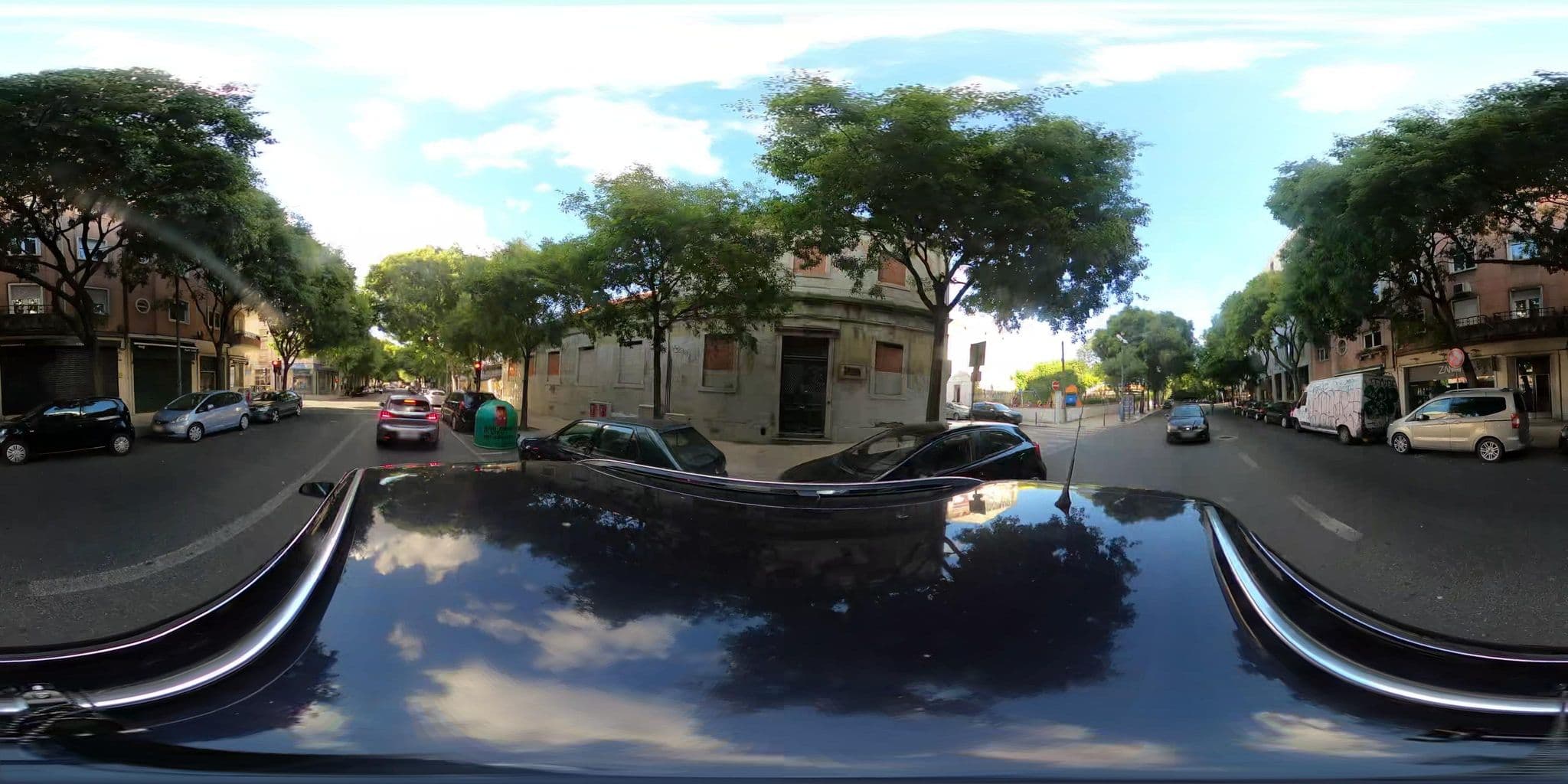 Street view near City Hostel, São Jorge de Arroios — © filohipo (CC BY-SA · Mapillary)