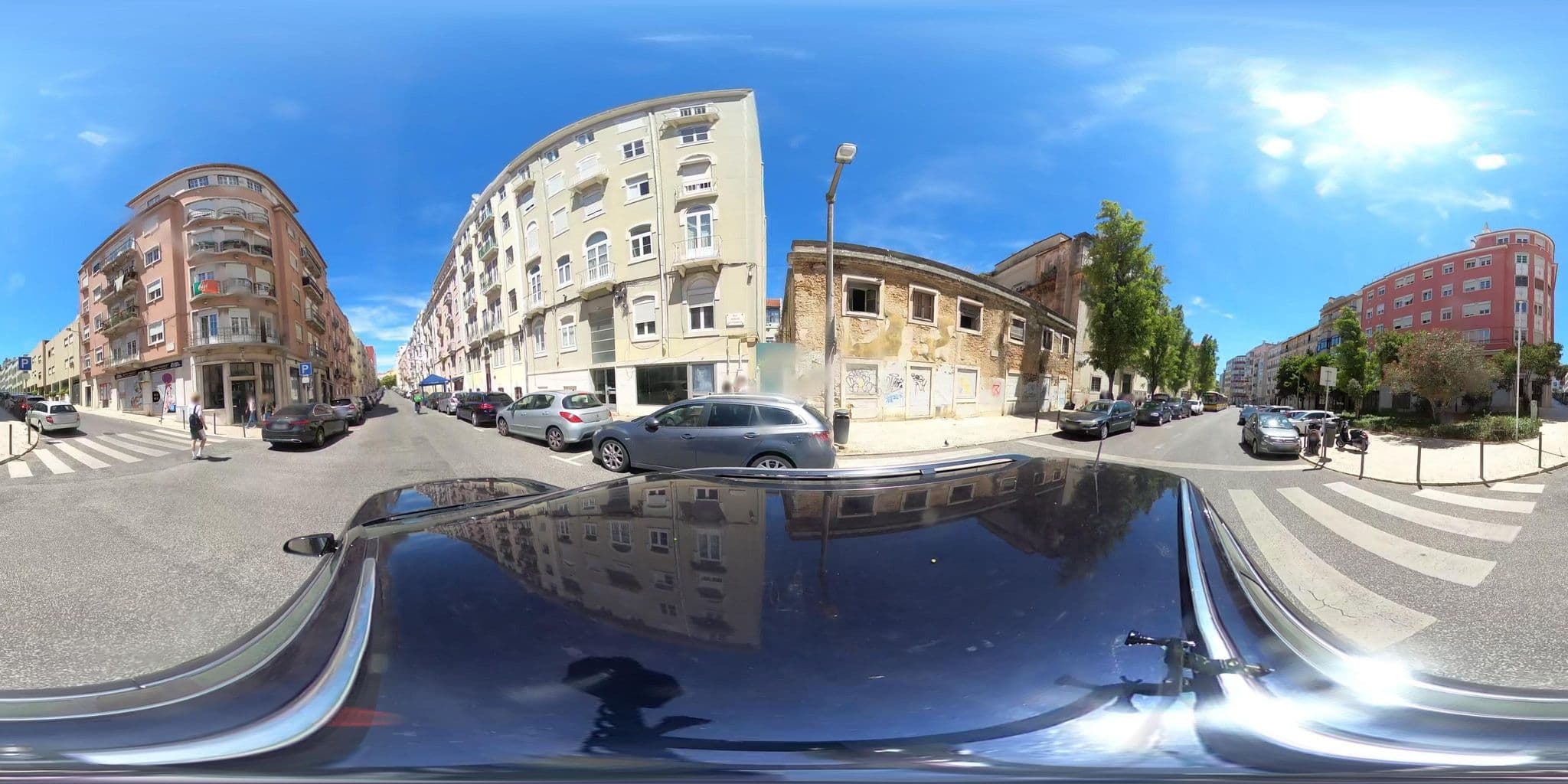 Street view near Hostel Breath Lisboa, São Jorge de Arroios — © filohipo (CC BY-SA · Mapillary)