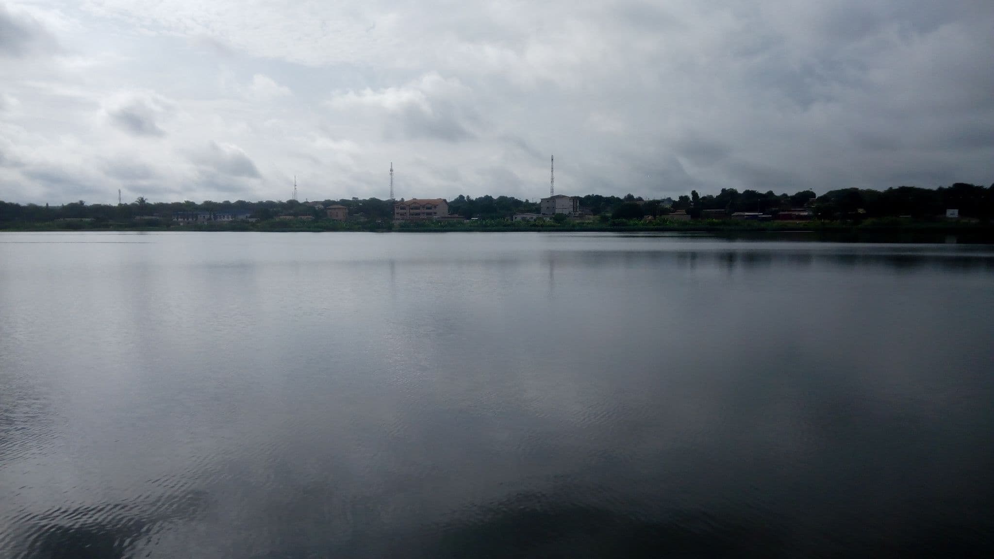 Street view near Hôtel Fanon, Yamoussoukro — © gpacome_adingra (CC BY-SA · Mapillary)