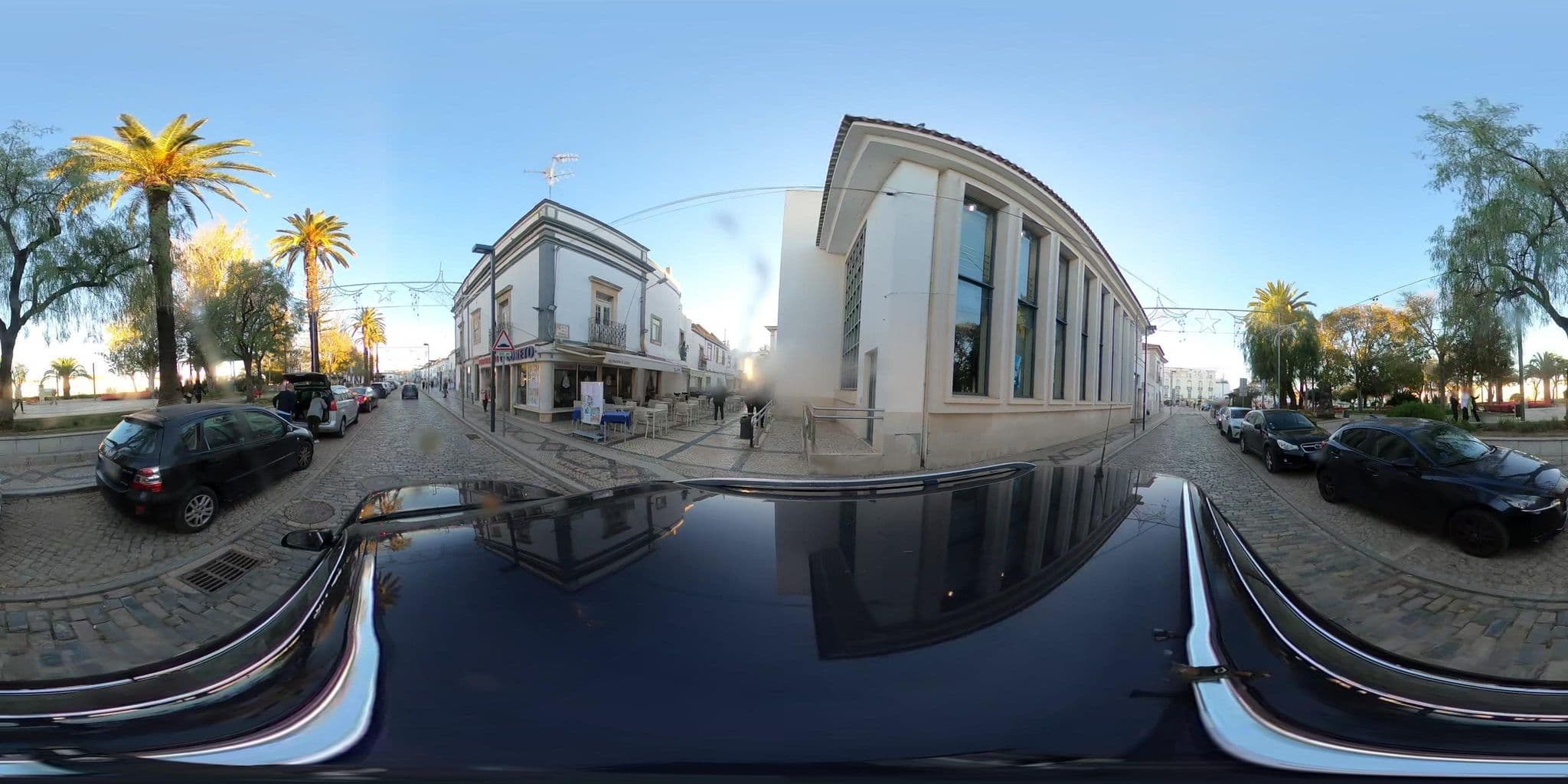 Street view near Hostal Formosa, Tavira — © filohipo (CC BY-SA · Mapillary)
