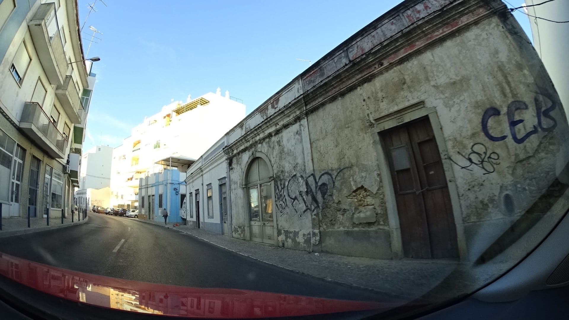 Street view near Residencial Carminho, Faro — © sashazykov (CC BY-SA · Mapillary)