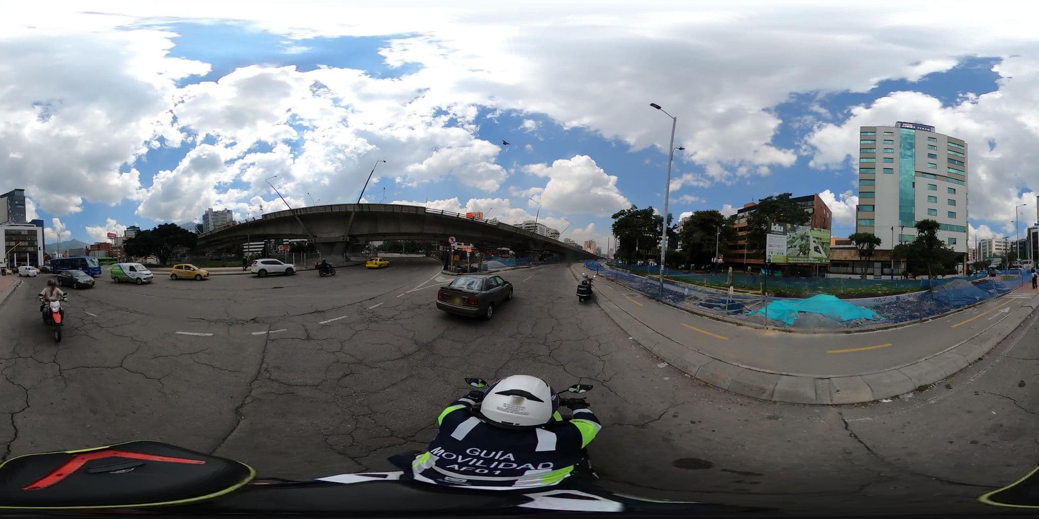 Street view near Hotel Andes Plaza, Barrio San Luis