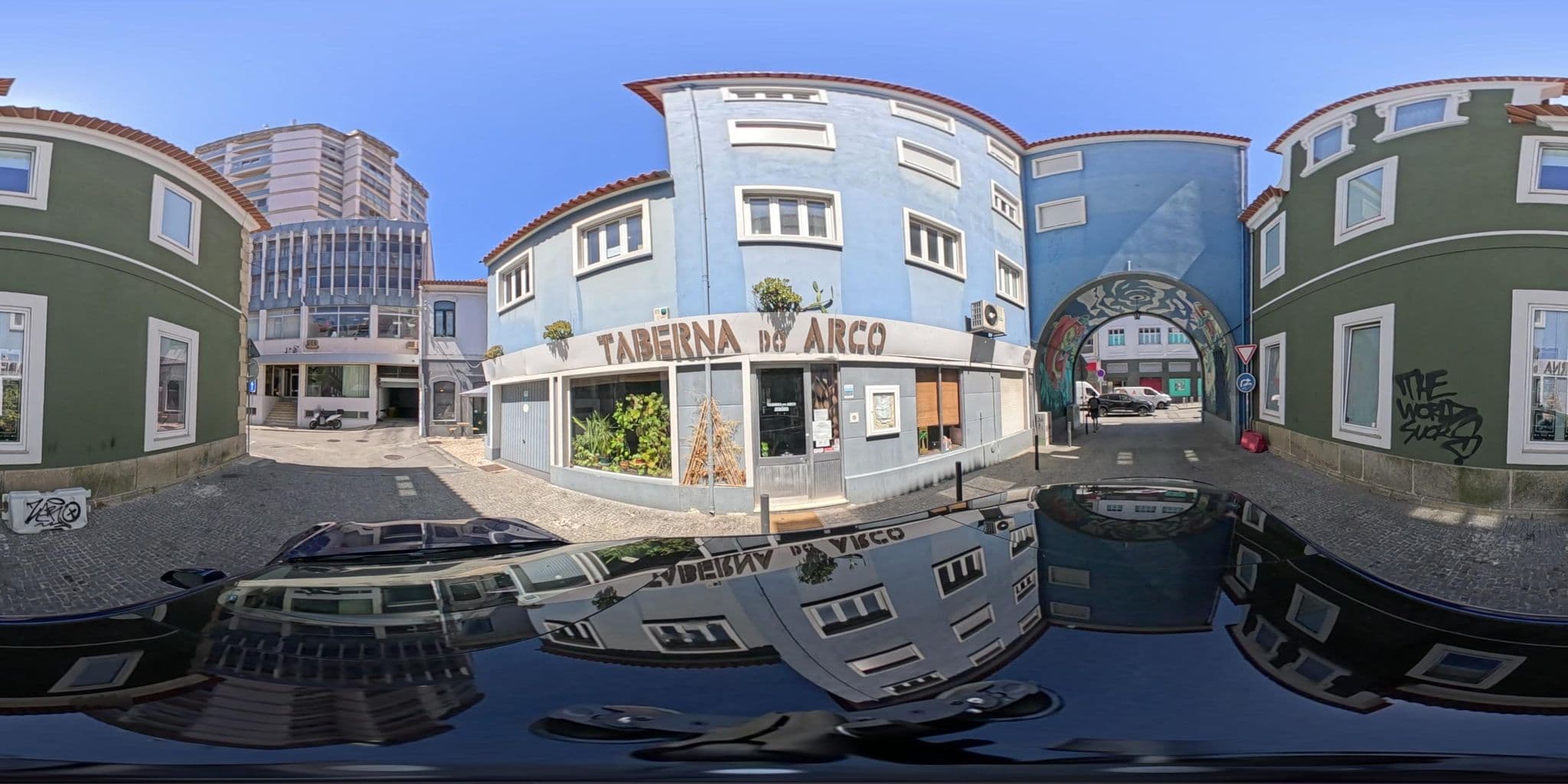 Street view near Apartment In City Center, Aveiro — © jneiva (CC BY-SA · Mapillary)