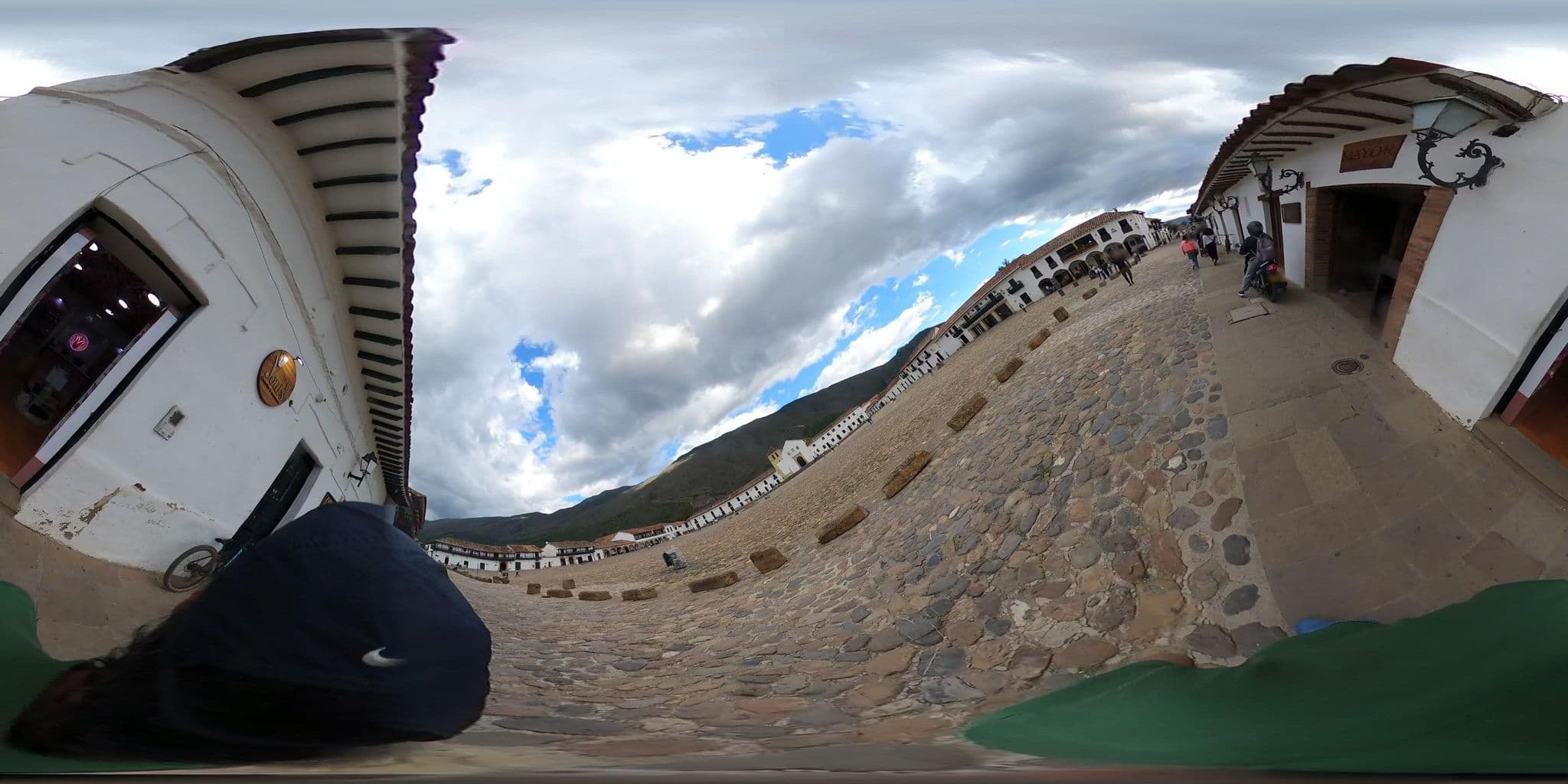 Street view near Hotel Plaza Mayor, Villa de Leyva — © angoca (CC BY-SA · Mapillary)