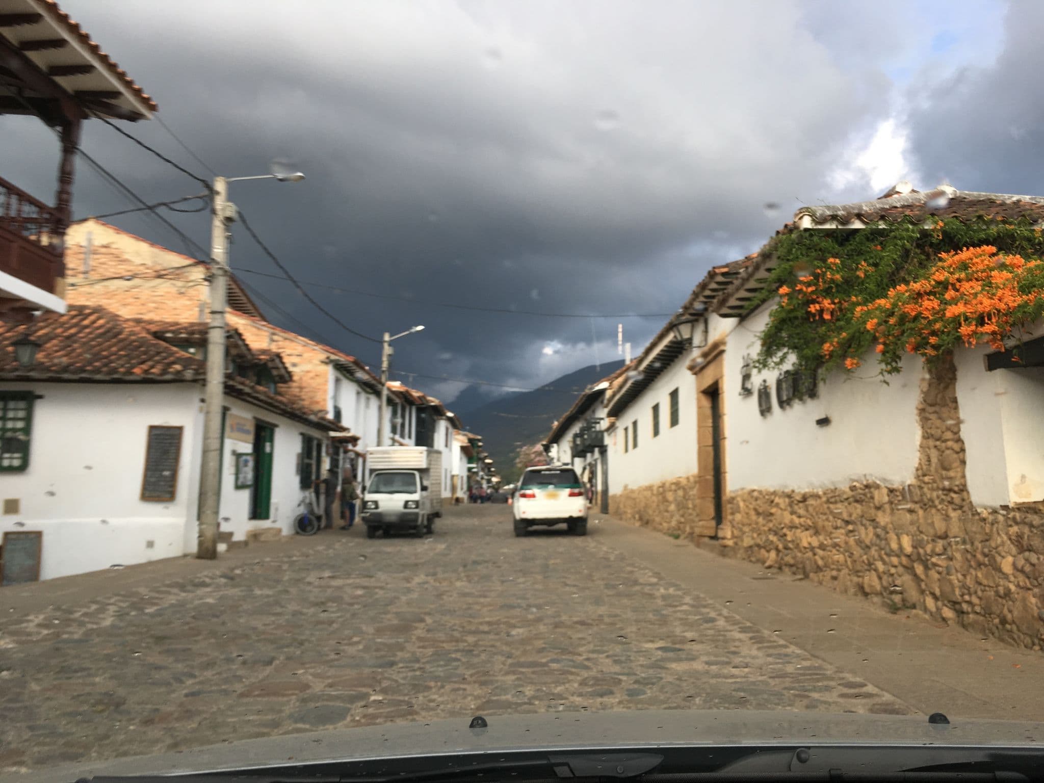 Street view near Hotel el Edén, Villa de Leyva — © nicovargas (CC BY-SA · Mapillary)