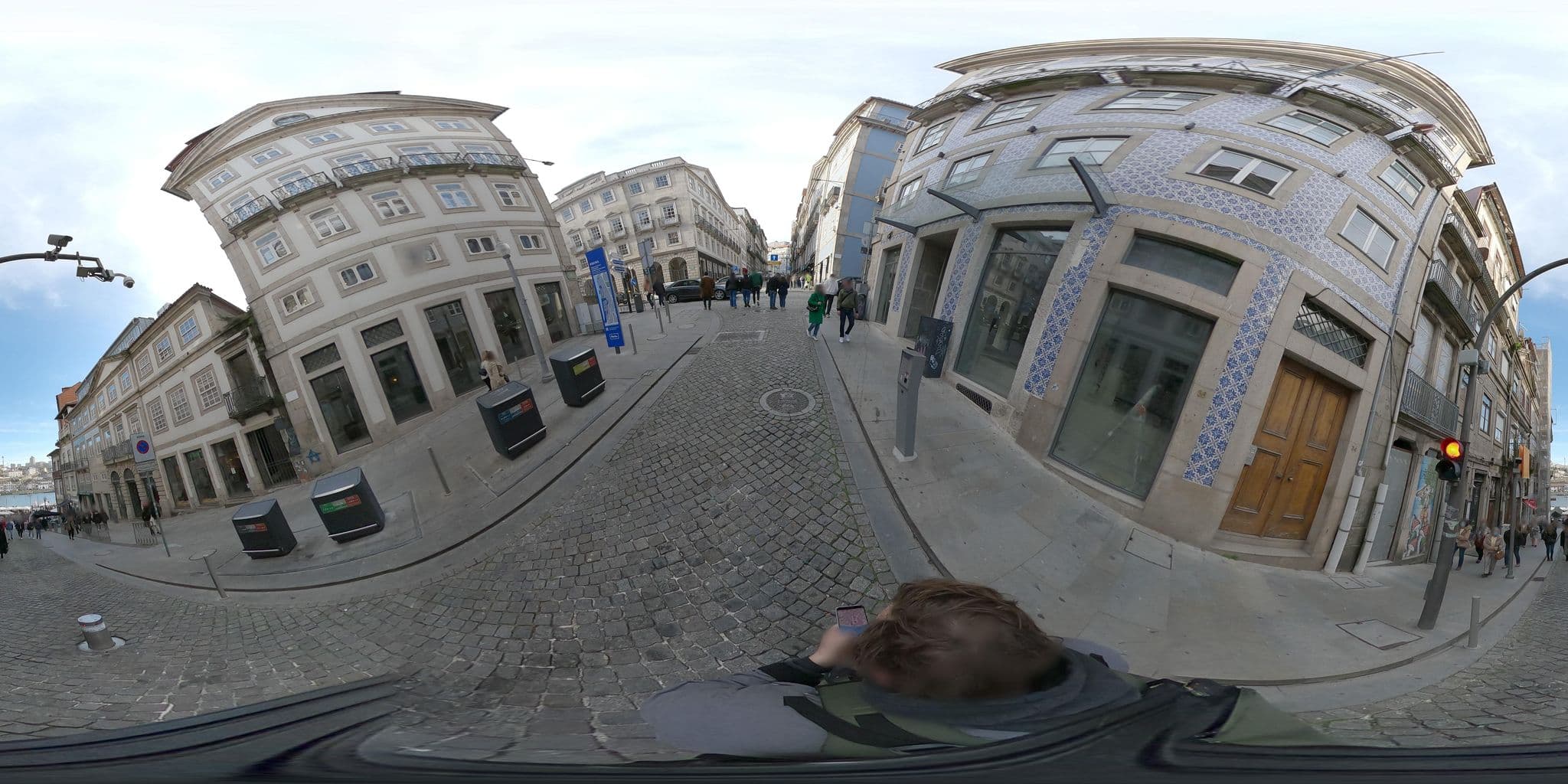Street view near Bluesock Hostels Porto, Porto — © skfd (CC BY-SA · Mapillary)