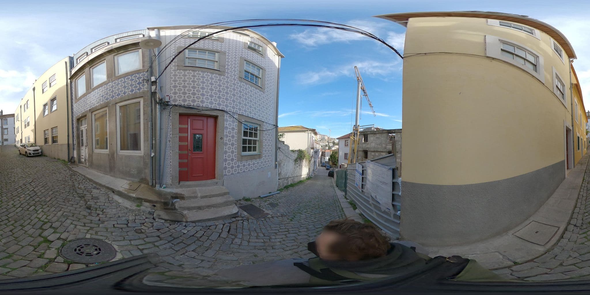 Street view near Private Villa Porto, Porto — © skfd (CC BY-SA · Mapillary)
