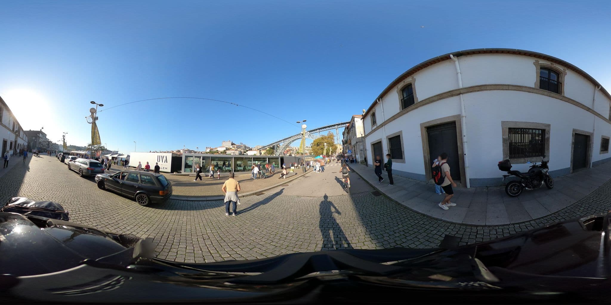 Street view near Your Opo Ribeira Apartments, Porto — © marksmith-orchy (CC BY-SA · Mapillary)