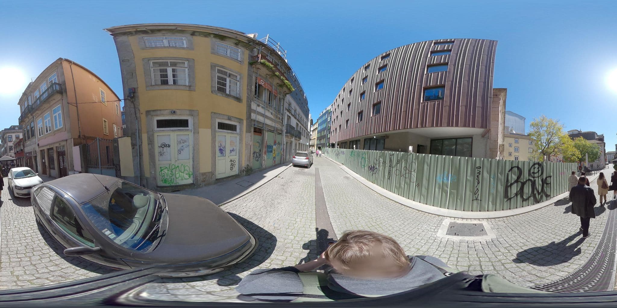 Street view near Casa Sá Noronha, Porto — © skfd (CC BY-SA · Mapillary)