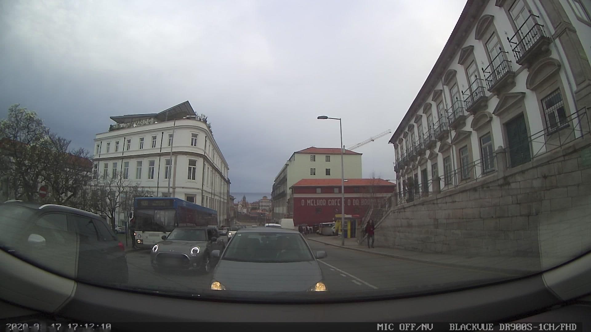 Street view near Condes de Azevedo Palace, Porto — © sanjorgepinho (CC BY-SA · Mapillary)