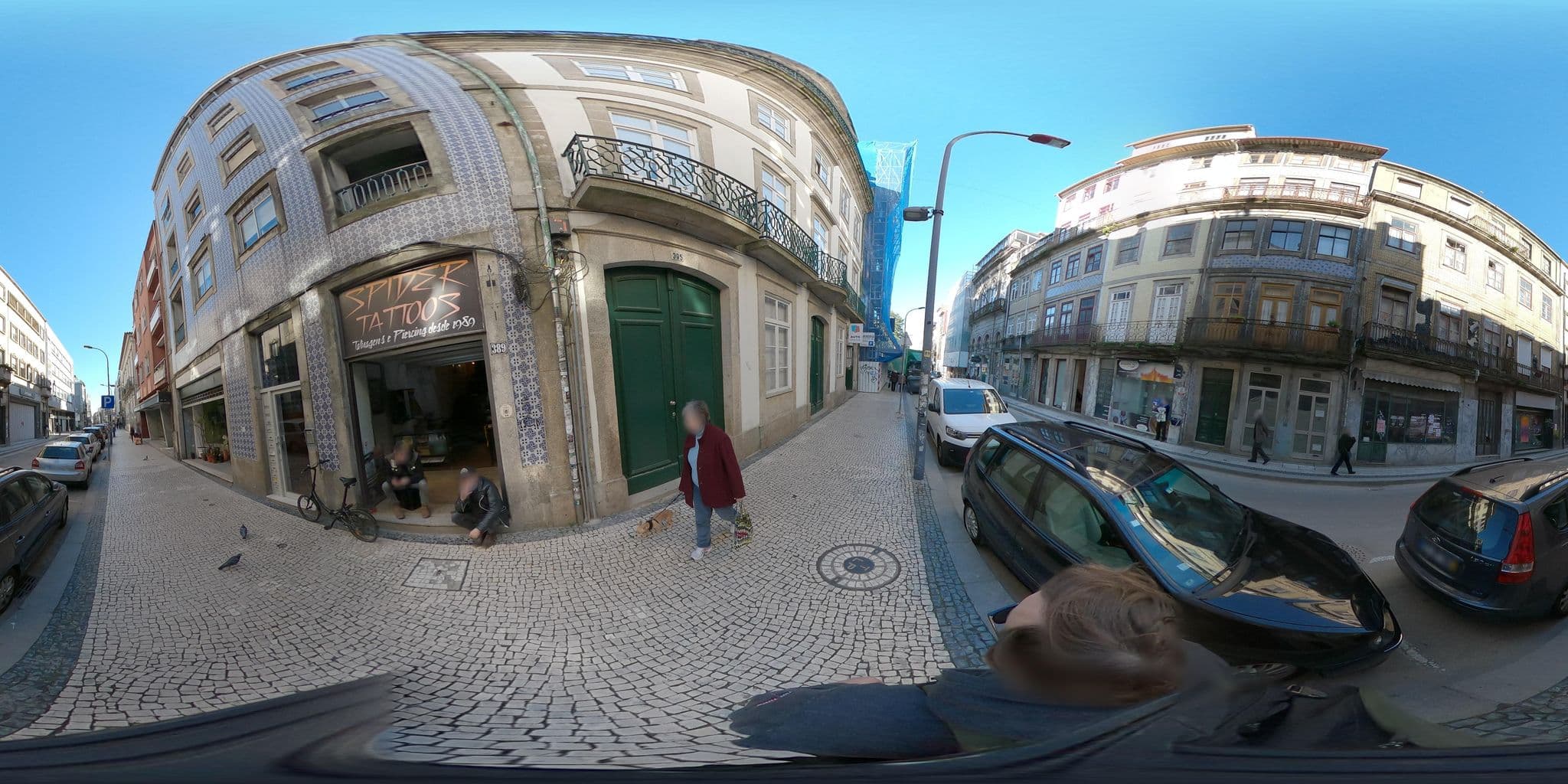 Street view near oporto service appartements, Porto — © skfd (CC BY-SA · Mapillary)