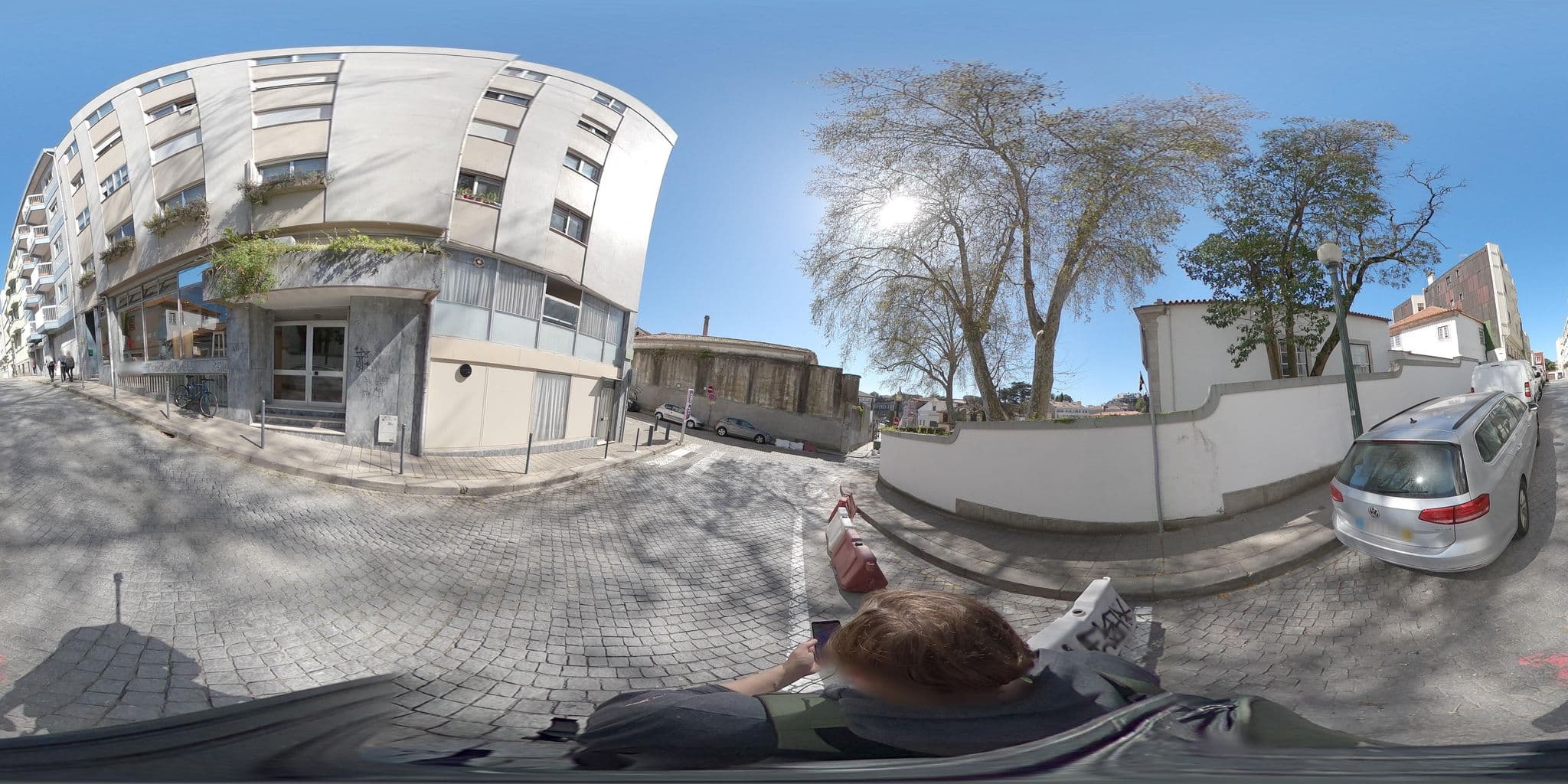 Street view near Apartments Porto Historico, Porto — © skfd (CC BY-SA · Mapillary)