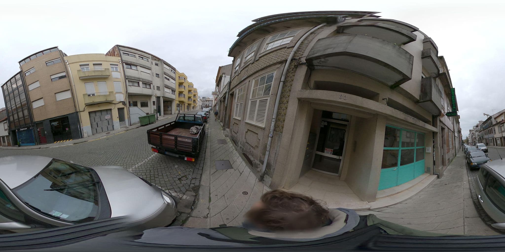 Street view near Hospedaria Bom Sonho, Porto — © skfd (CC BY-SA · Mapillary)