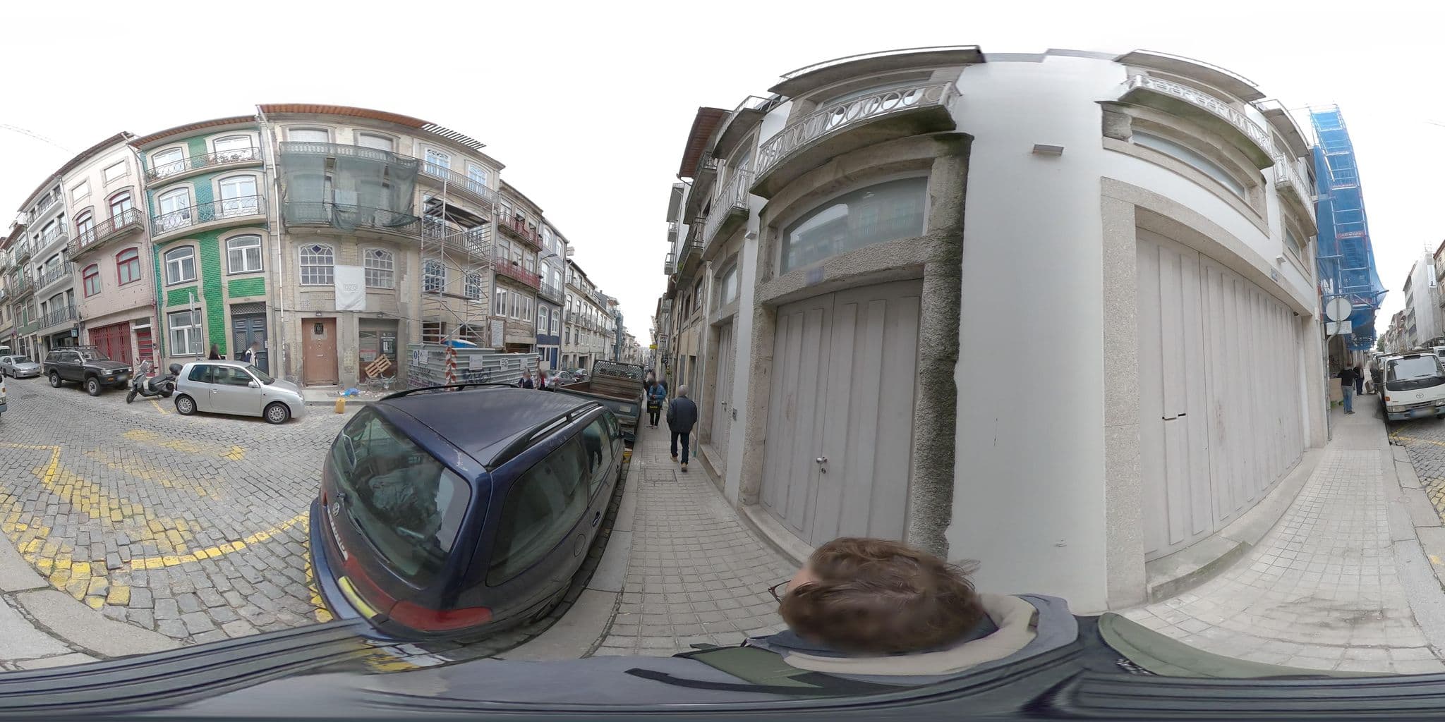 Street view near Almada Domus, Porto — © skfd (CC BY-SA · Mapillary)