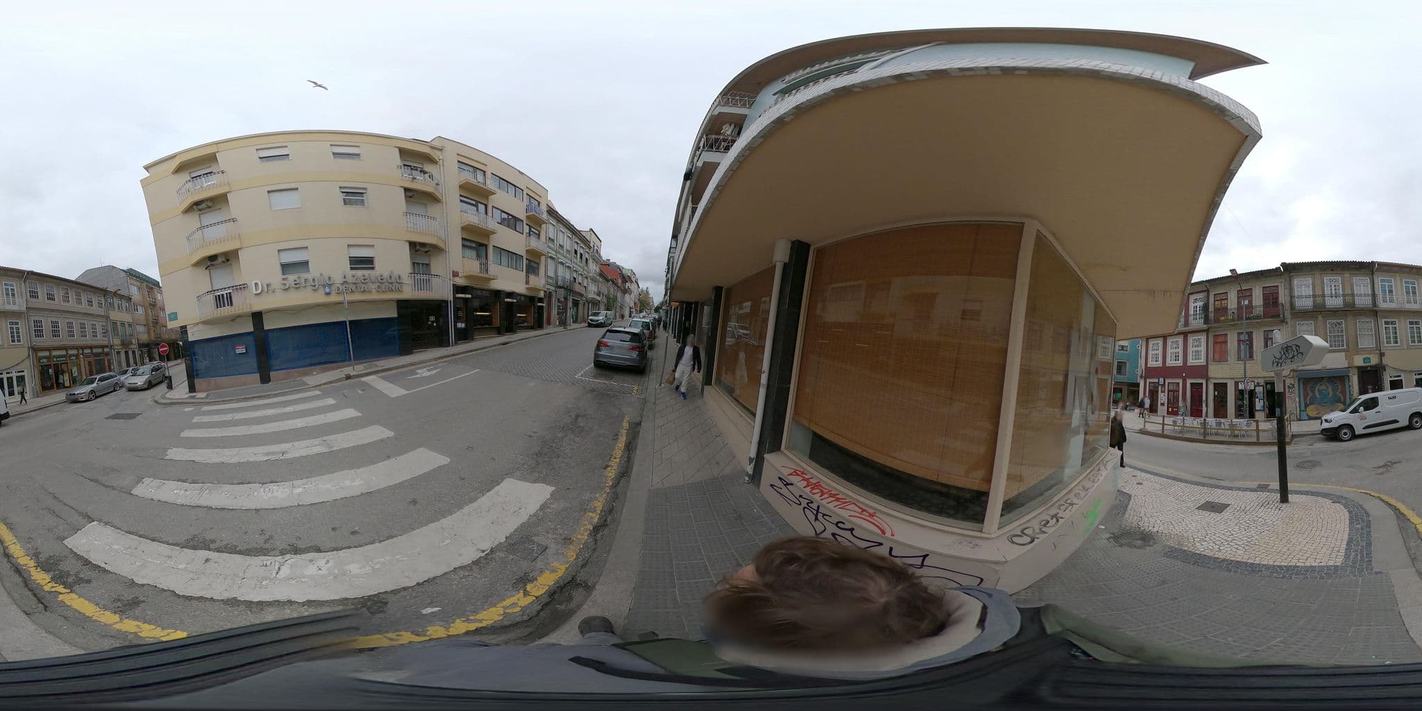 Street view near Cedofeita Fabric, Porto — © skfd (CC BY-SA · Mapillary)