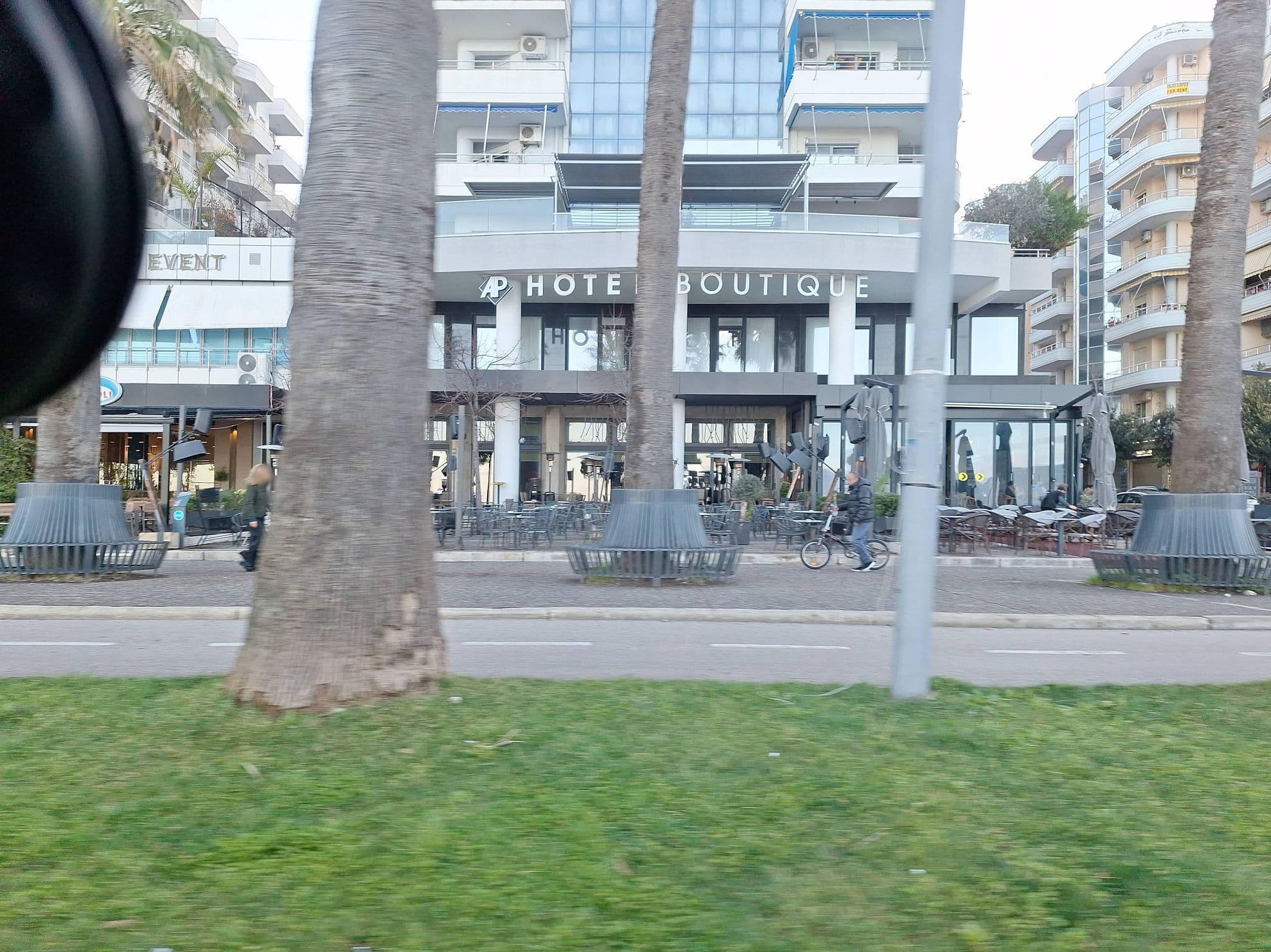 Street view near AP Hotel Boutique, Vlorë — © denisju_osm (CC BY-SA · Mapillary)