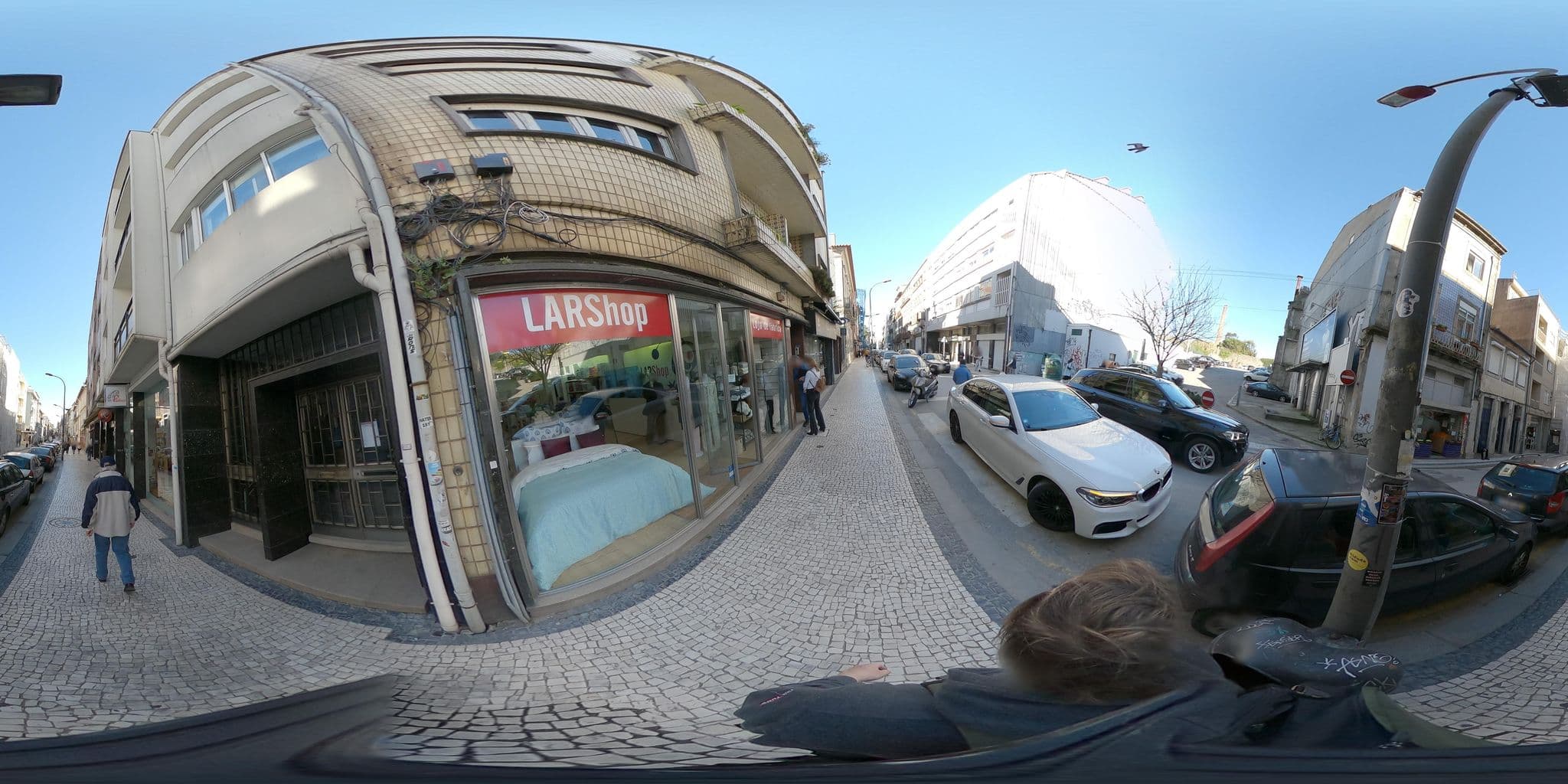 Street view near Rosario's Boutique Apartments, Porto — © skfd (CC BY-SA · Mapillary)