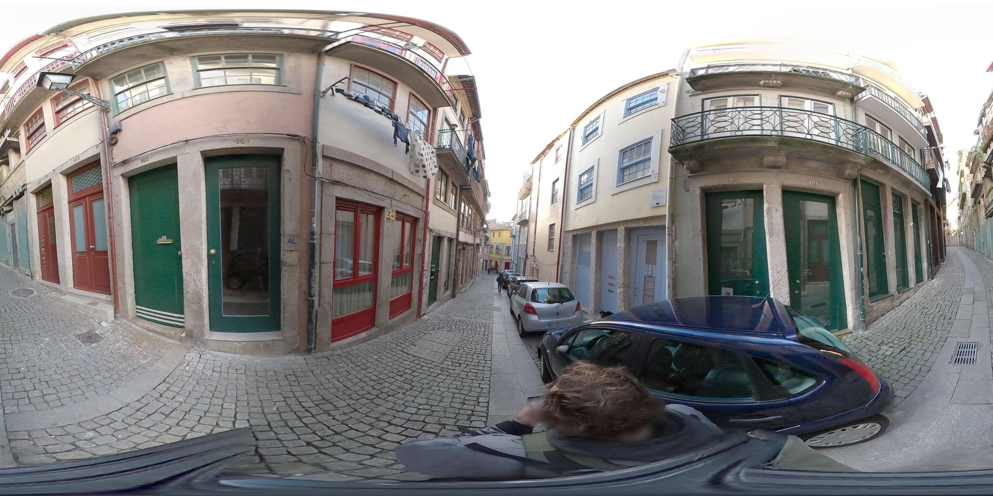 Street view near Maria Muralha Historic House, Porto — © skfd (CC BY-SA · Mapillary)