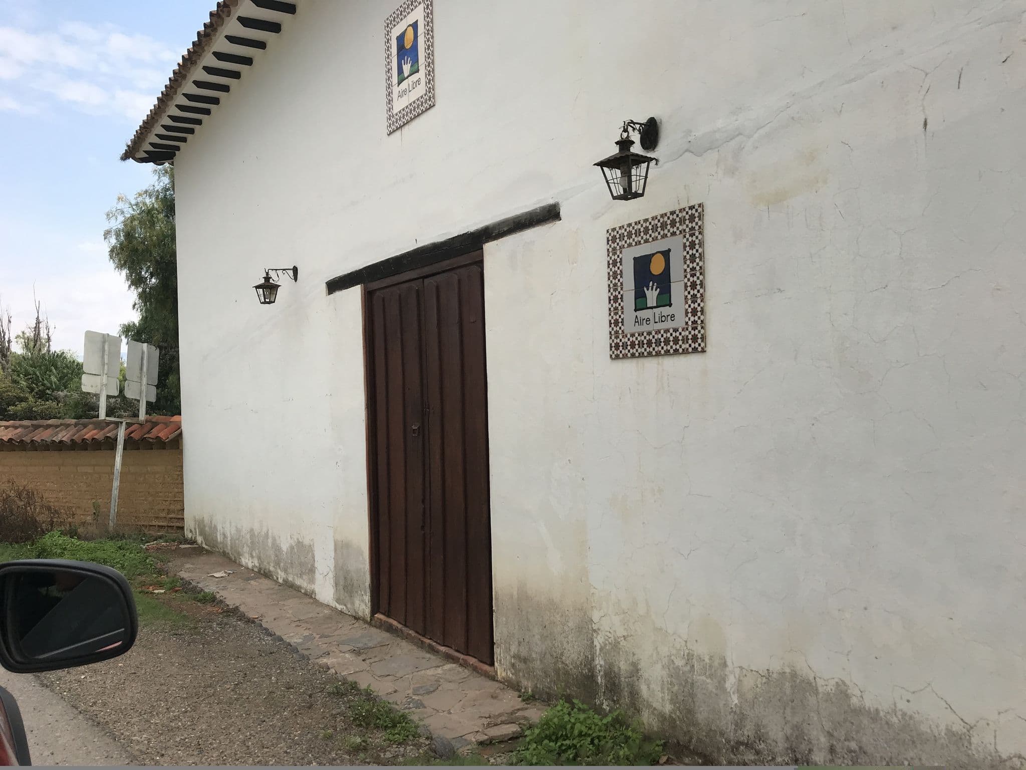 Street view near Hostal Aire Libre, Villa de Leyva — © ejegg (CC BY-SA · Mapillary)