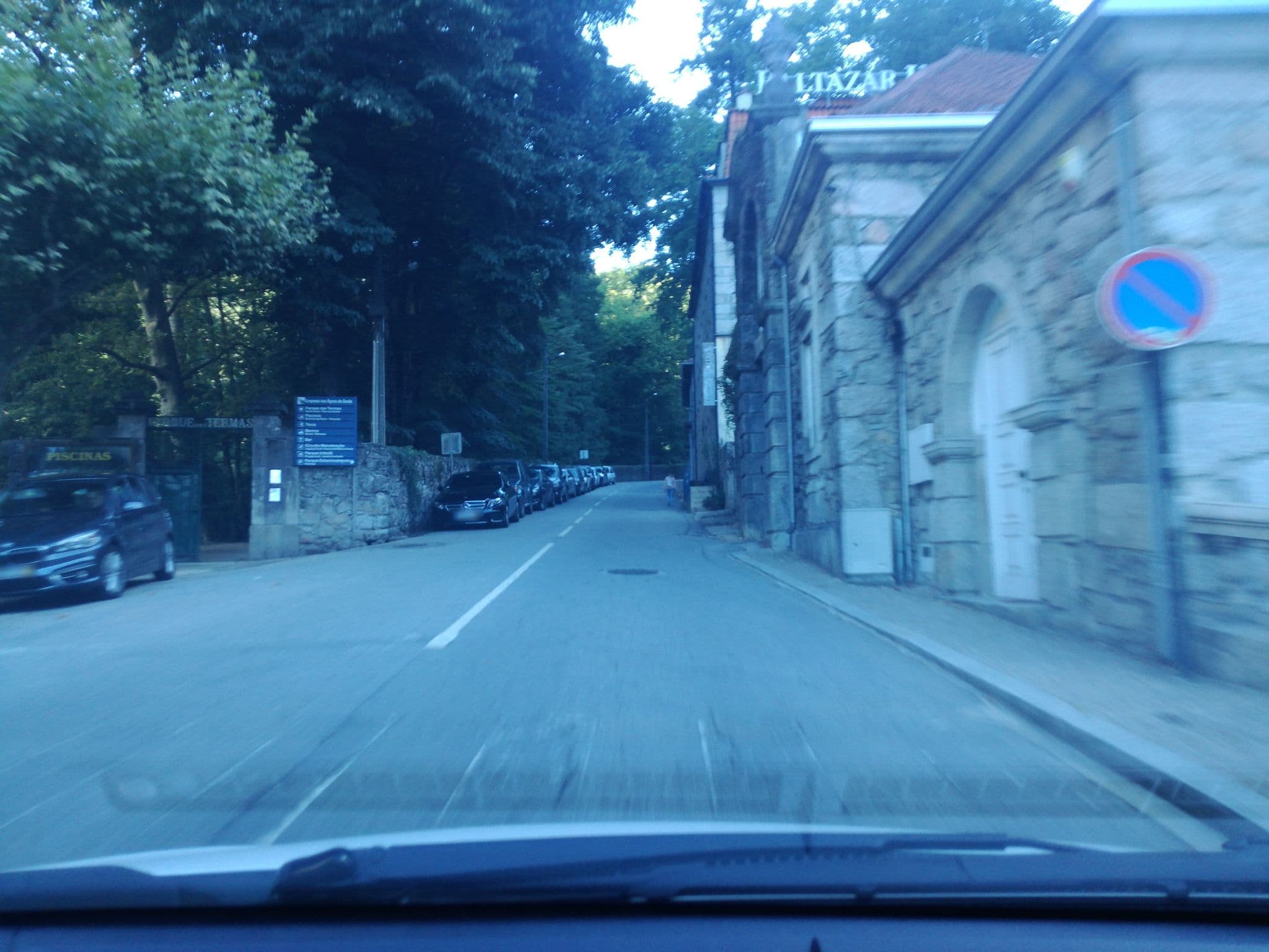 Street view near Hotel Baltazar, Vieira do Minho — © cyberlima (CC BY-SA · Mapillary)