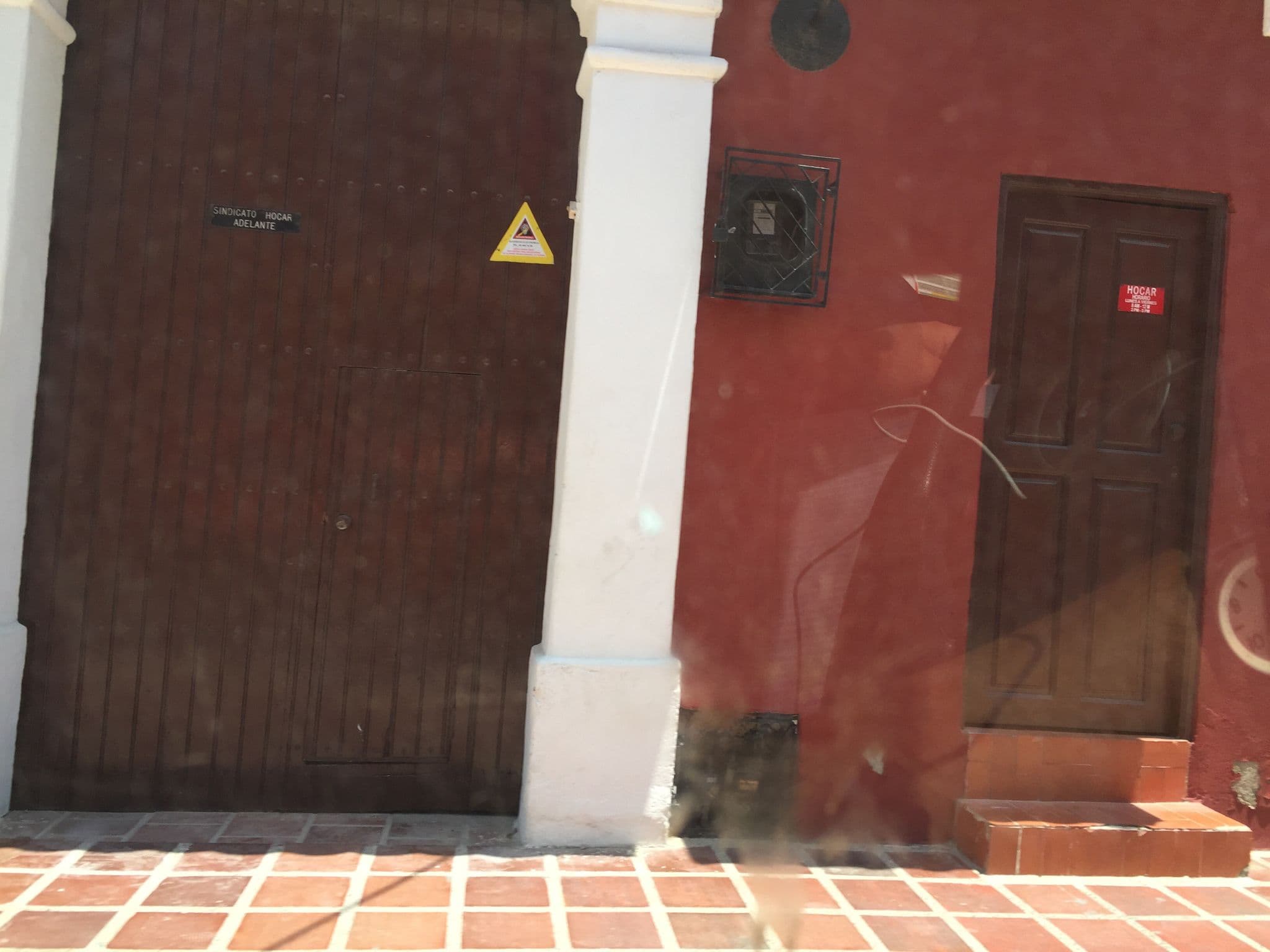 Street view near Casa Mara, Cartagena