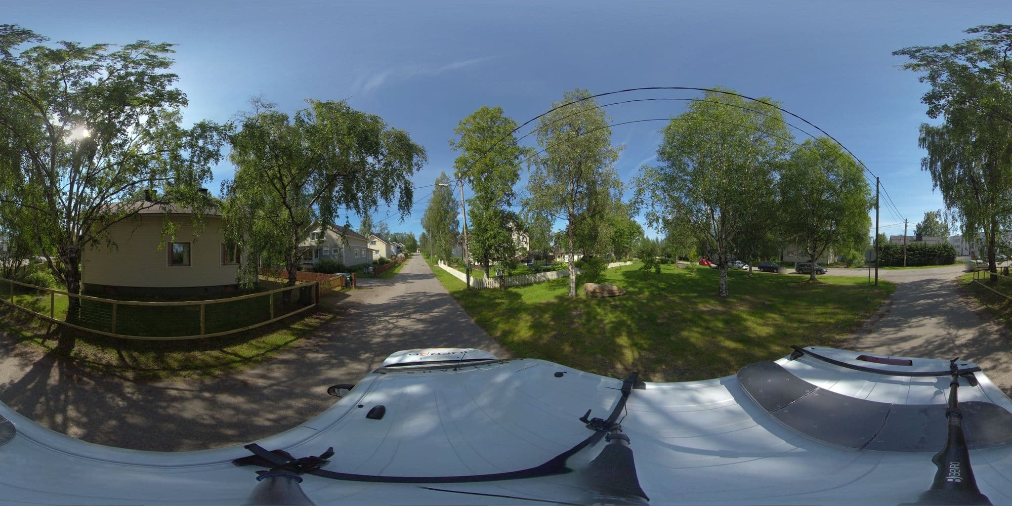 Street view near Kotitie Bed & Breakfast, Rovaniemi — © HTJoy (CC BY-SA · Mapillary)