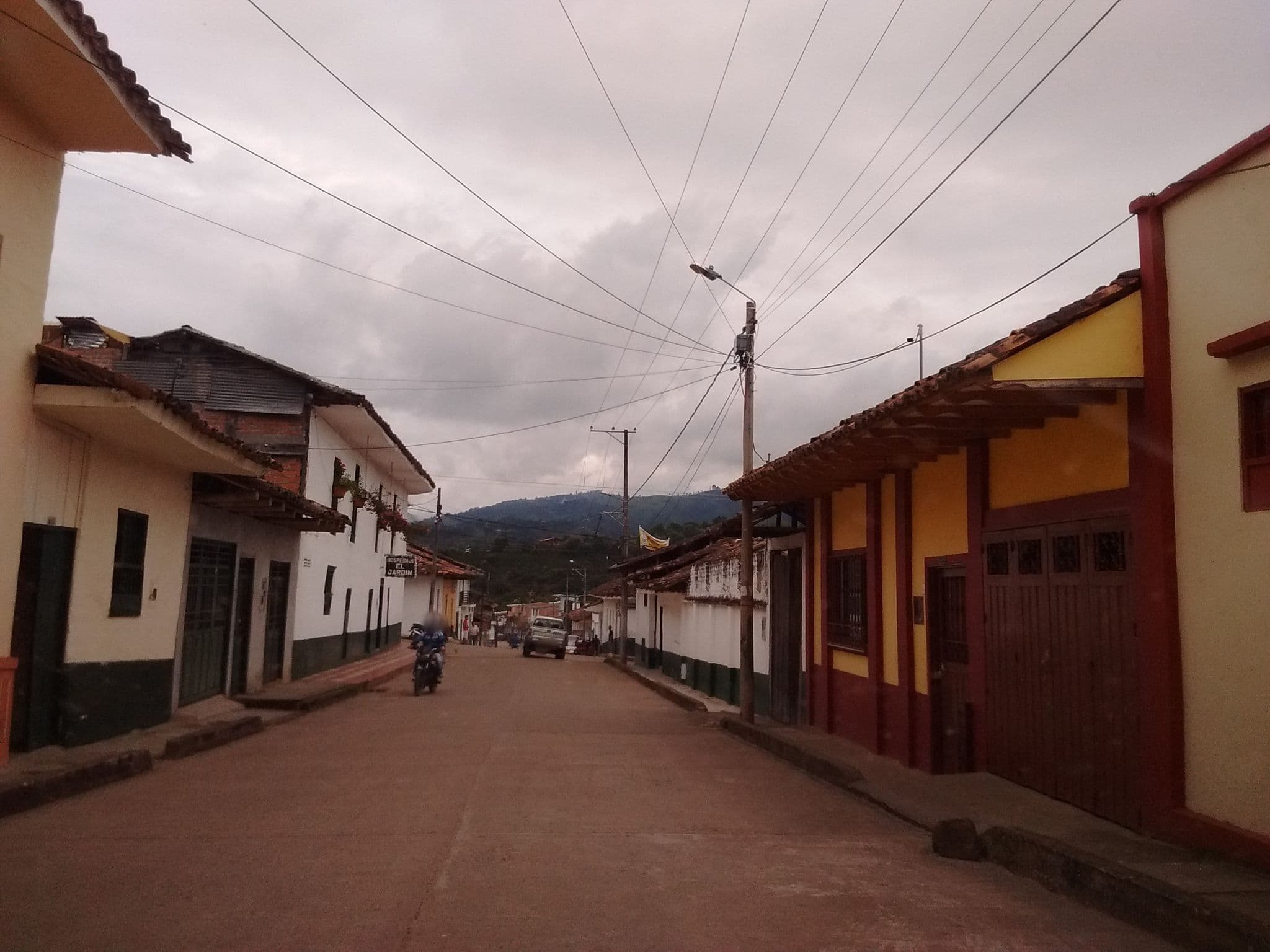 Street view near El Jardin, San Agustín — © kaxtillo (CC BY-SA · Mapillary)