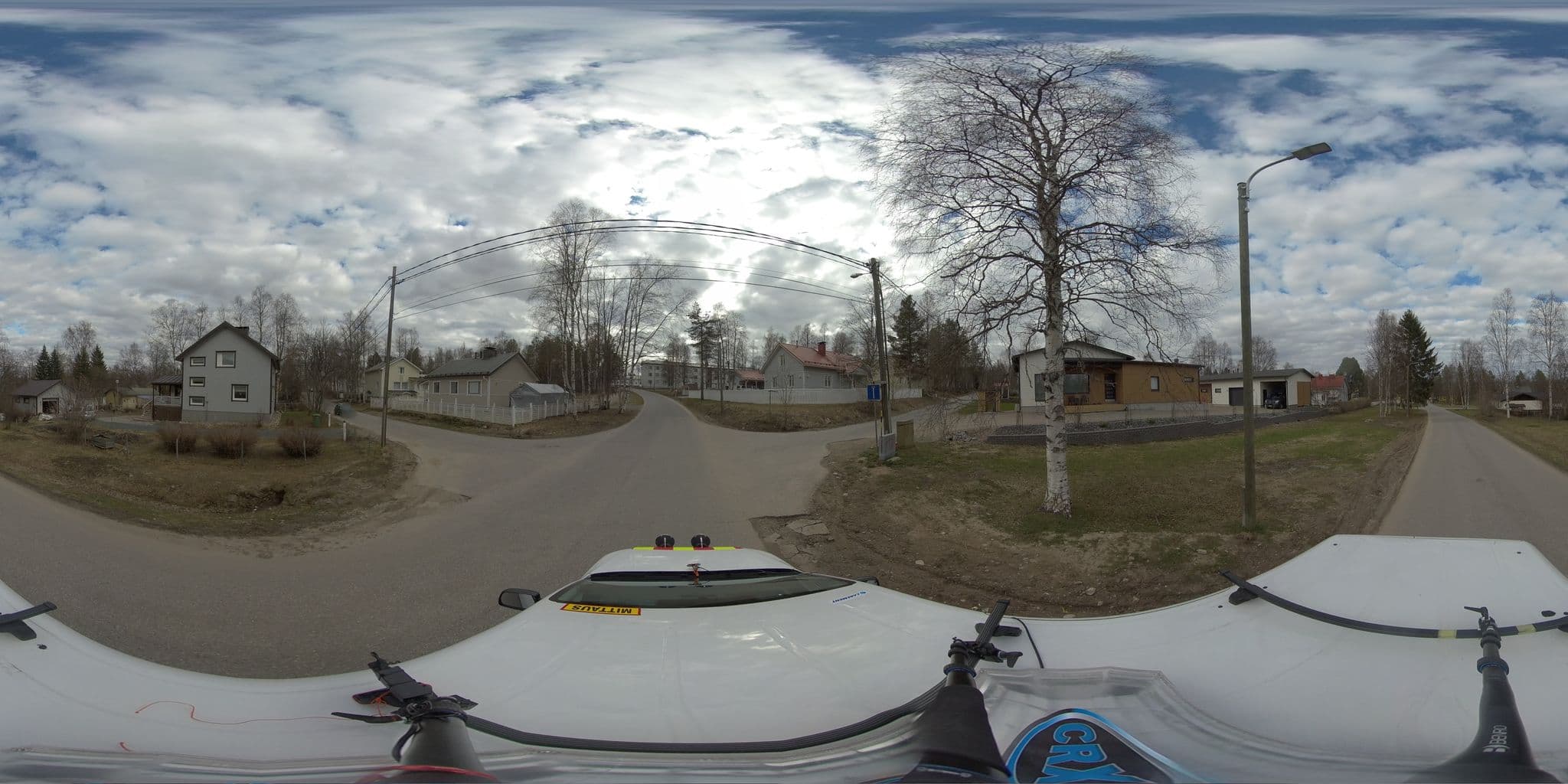 Street view near B&B Kesäpirttilä, Rovaniemi — © HTJoy (CC BY-SA · Mapillary)