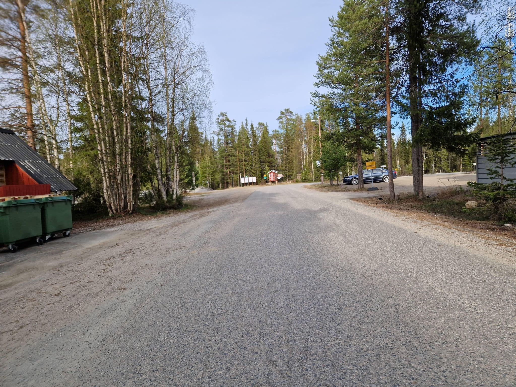 Street view near Aksun Luola, Kittilä — © houtari (CC BY-SA · Mapillary)