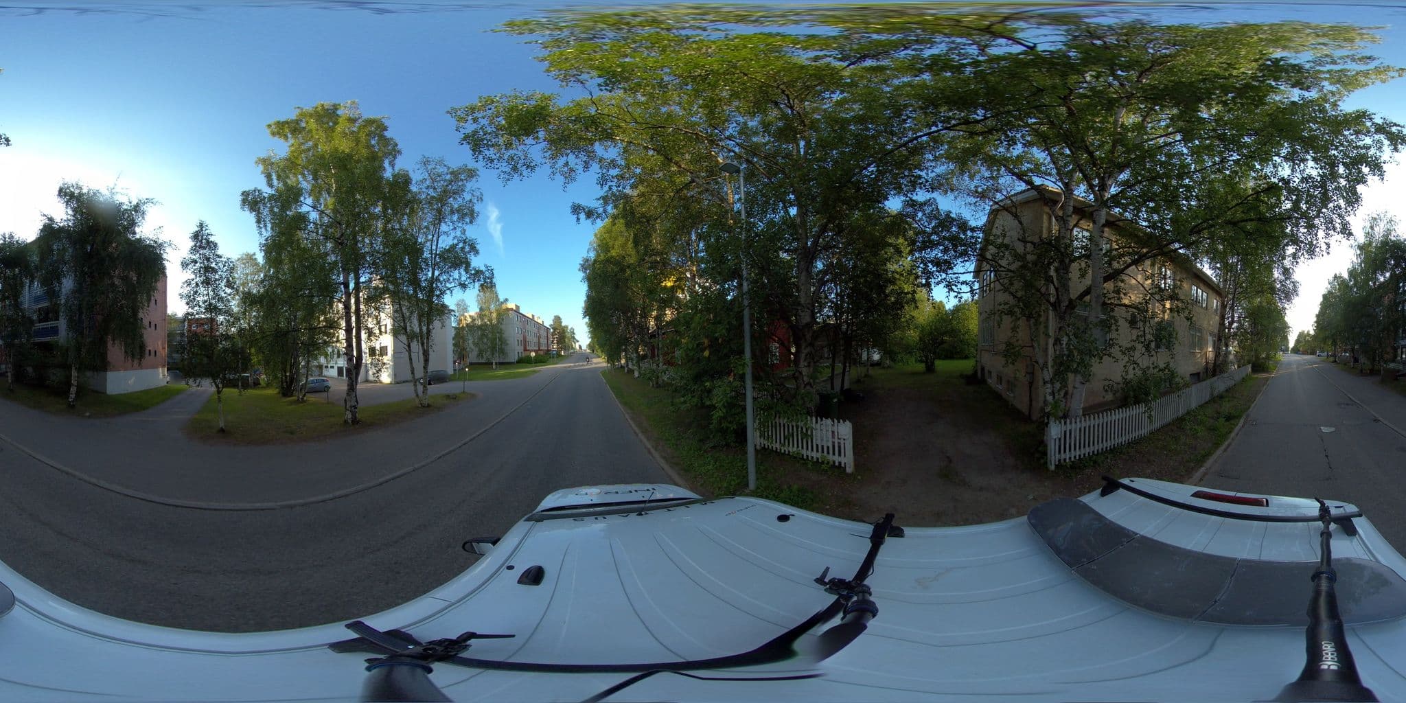 Street view near LAURI Käsityömyymälä | Majoitus | Kokoustila | Juhlatila, Rovaniemi — © HTJoy (CC BY-SA · Mapillary)
