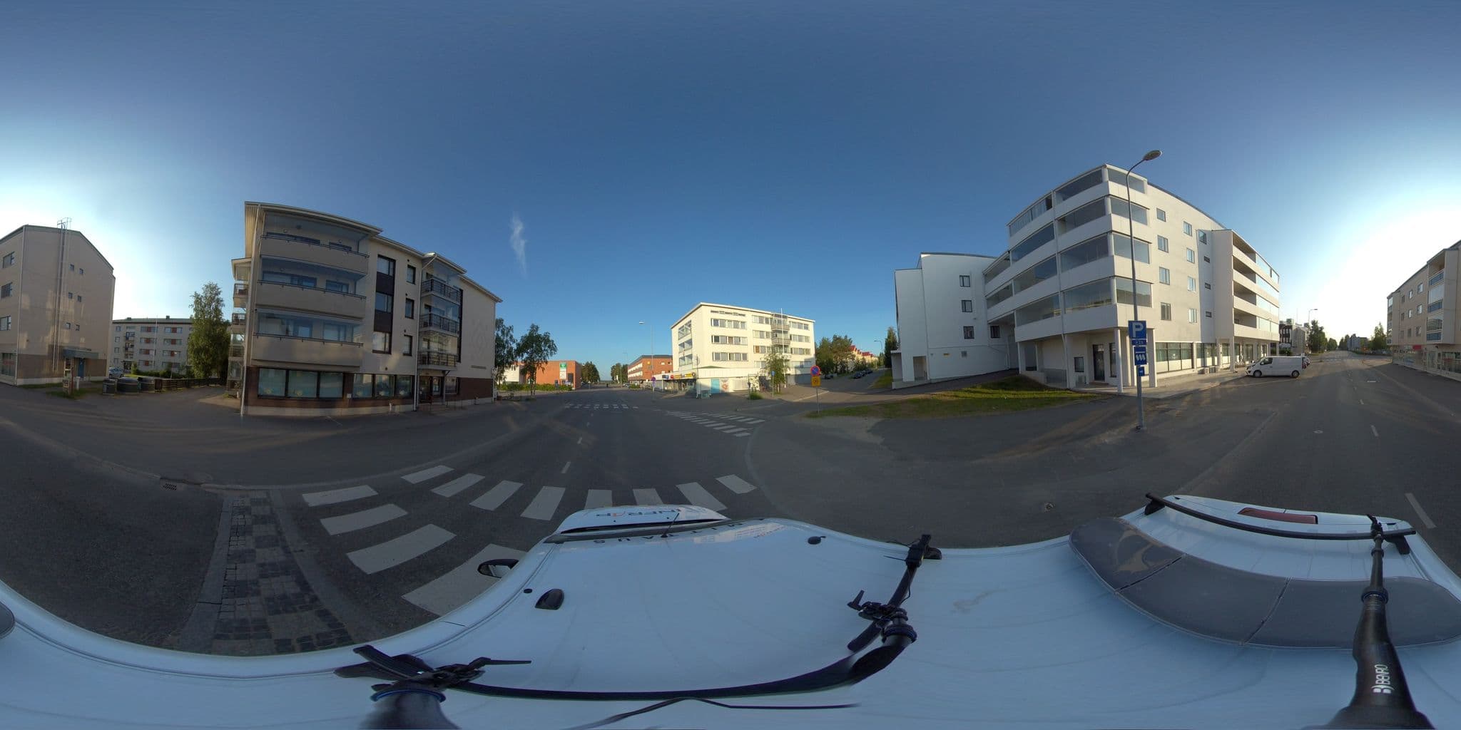 Street view near Crystal suites 1, Rovaniemi — © HTJoy (CC BY-SA · Mapillary)