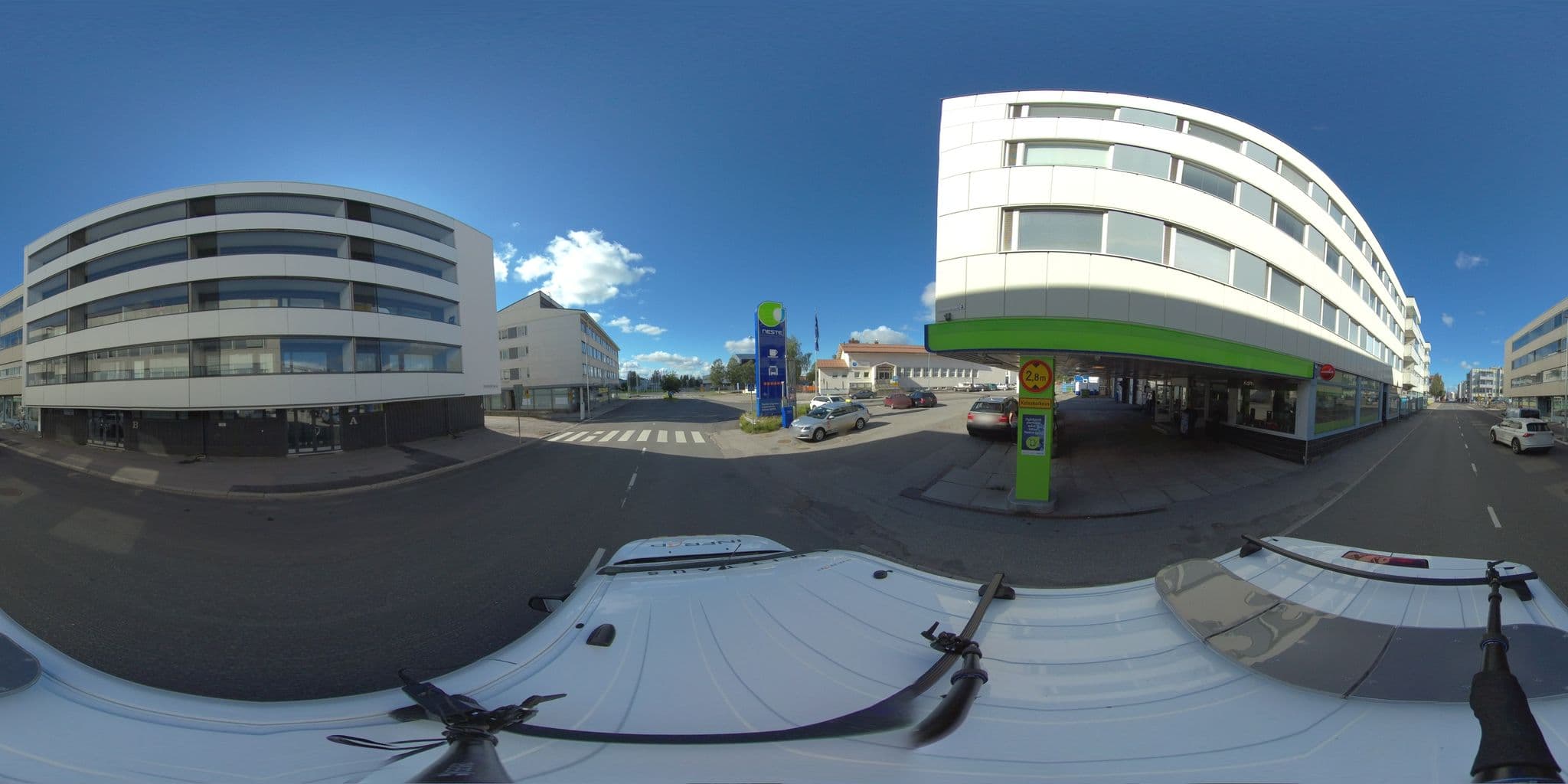 Street view near Aliisa's Apartment, Rovaniemi — © HTJoy (CC BY-SA · Mapillary)