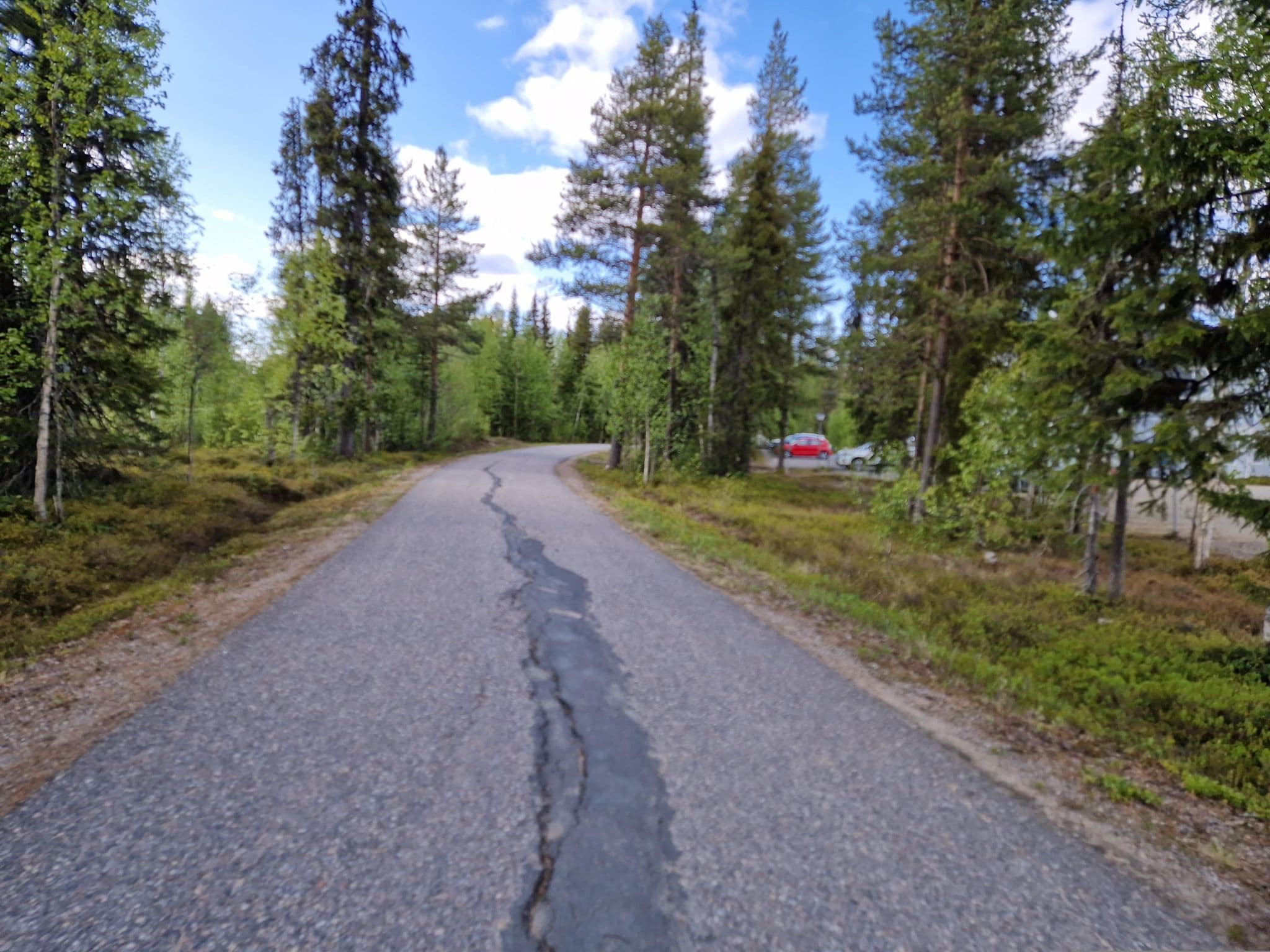 Street view near LostStar Apartments, Kittilä — © houtari (CC BY-SA · Mapillary)