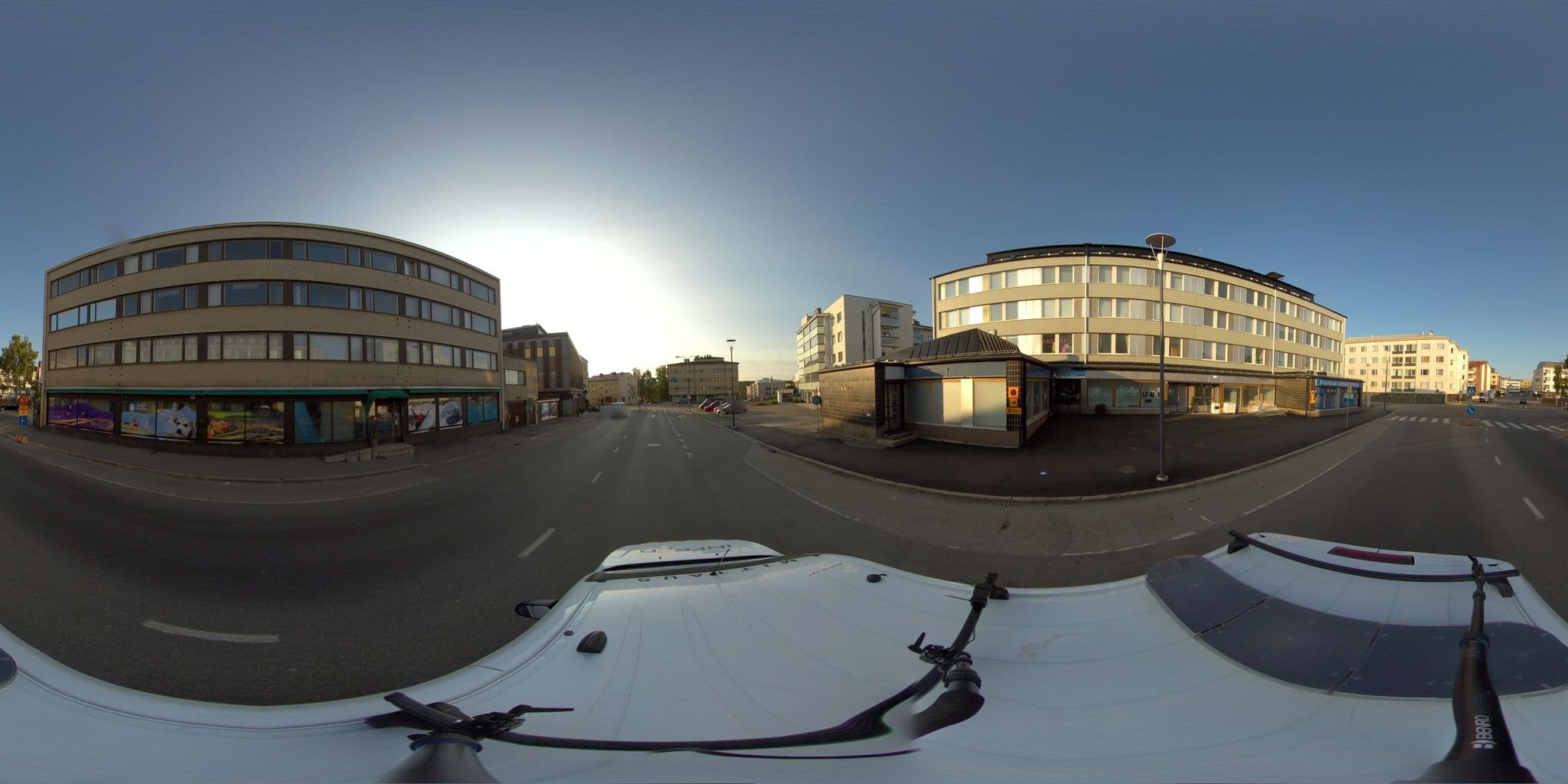 Street view near Piriko Apartments, Rovaniemi — © HTJoy (CC BY-SA · Mapillary)