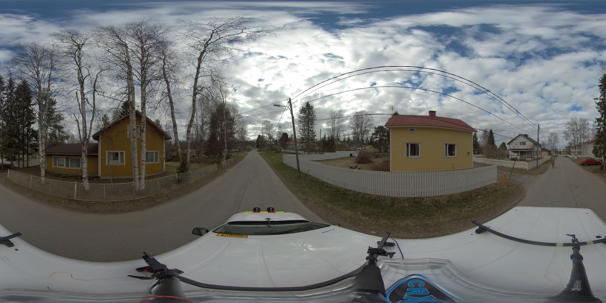 Street view near Apartment Kymppi, Rovaniemi — © HTJoy (CC BY-SA · Mapillary)