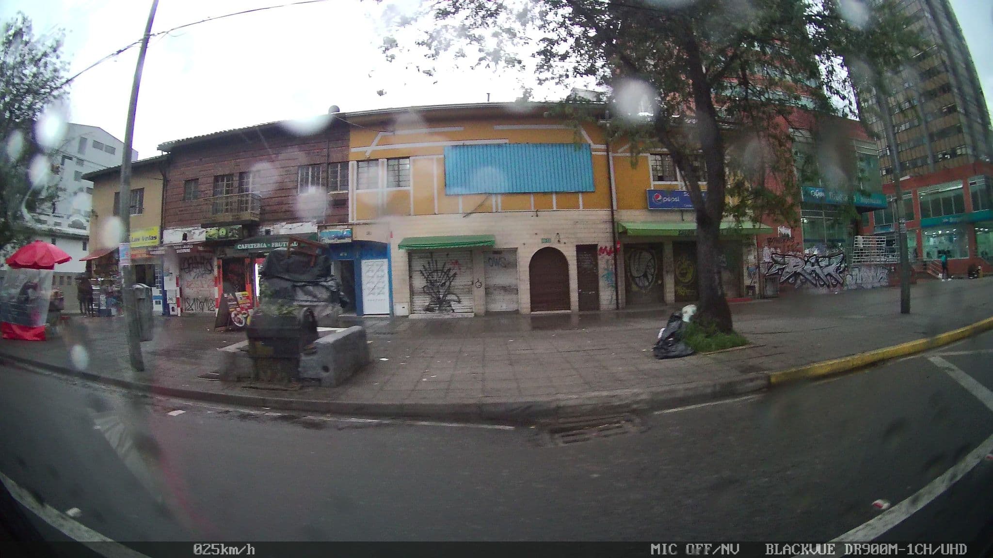 Street view near La Gran Colombia, Bogotá