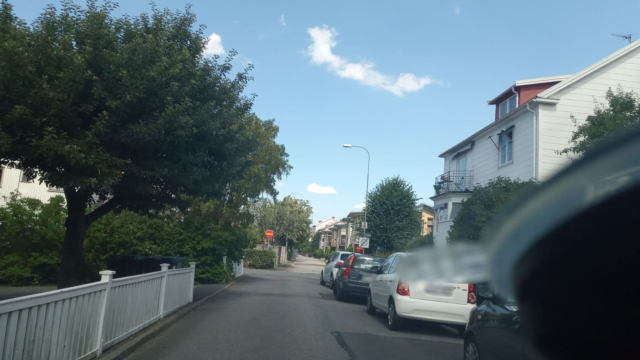 Street view near WOW Apartments, Sankt Sigfridsgatan 64-66, Gothenburg — © muas08 (CC BY-SA · Mapillary)