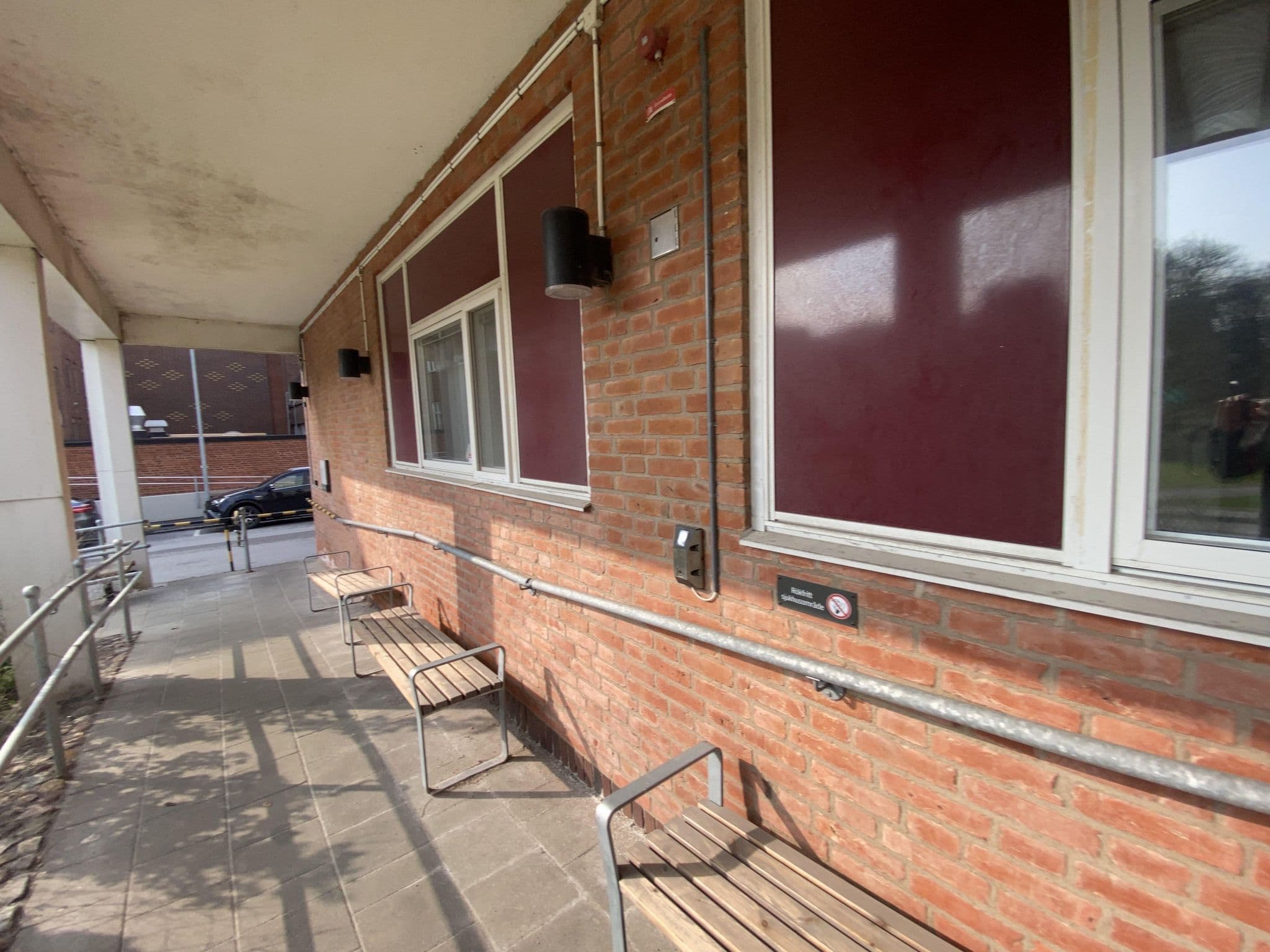 Street view near Ronald McDonald's hus, Lund — © DreasNil (CC BY-SA · Mapillary)
