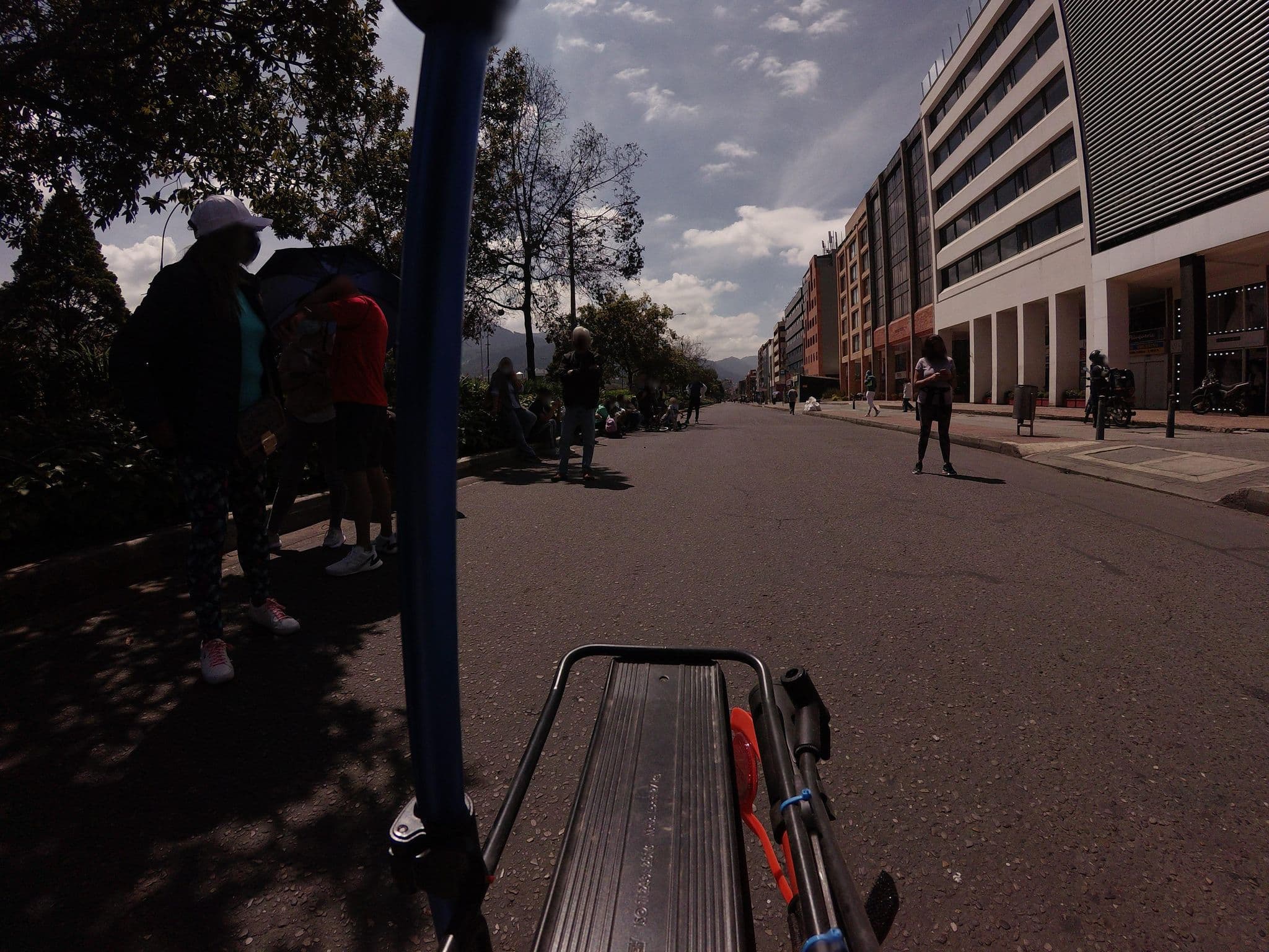 Street view near Sonesta Hotel, Barrio San Luis