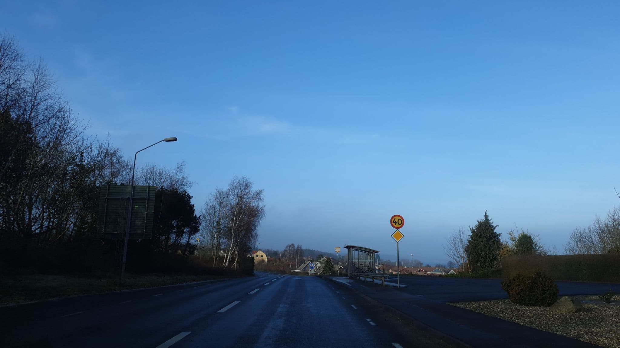 Street view near Kaptenshuset Kivik, Gärsnäs — © jopparn (CC BY-SA · Mapillary)