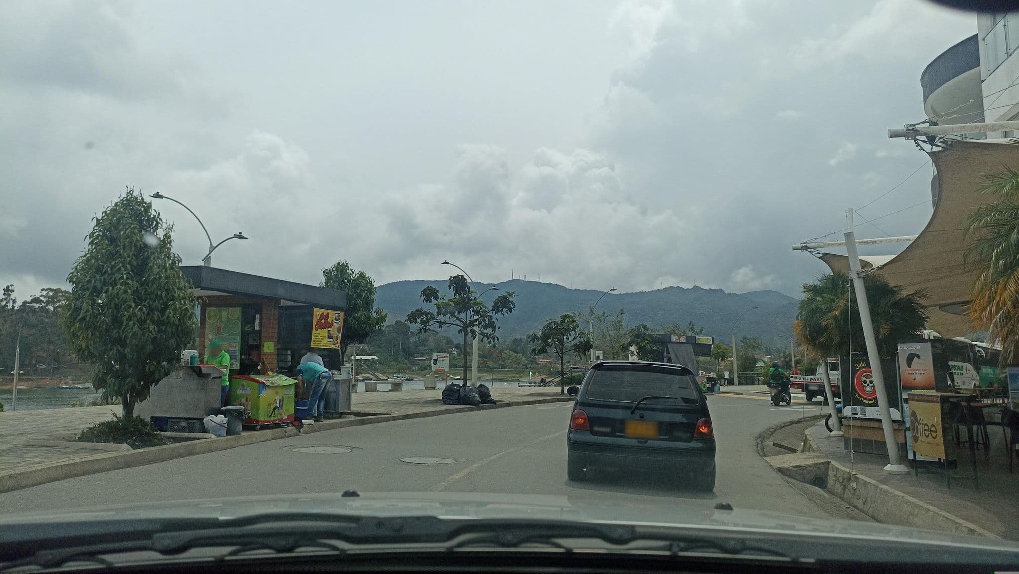 Street view near Hotel Portobelo, Guatapé — © ljtoro (CC BY-SA · Mapillary)