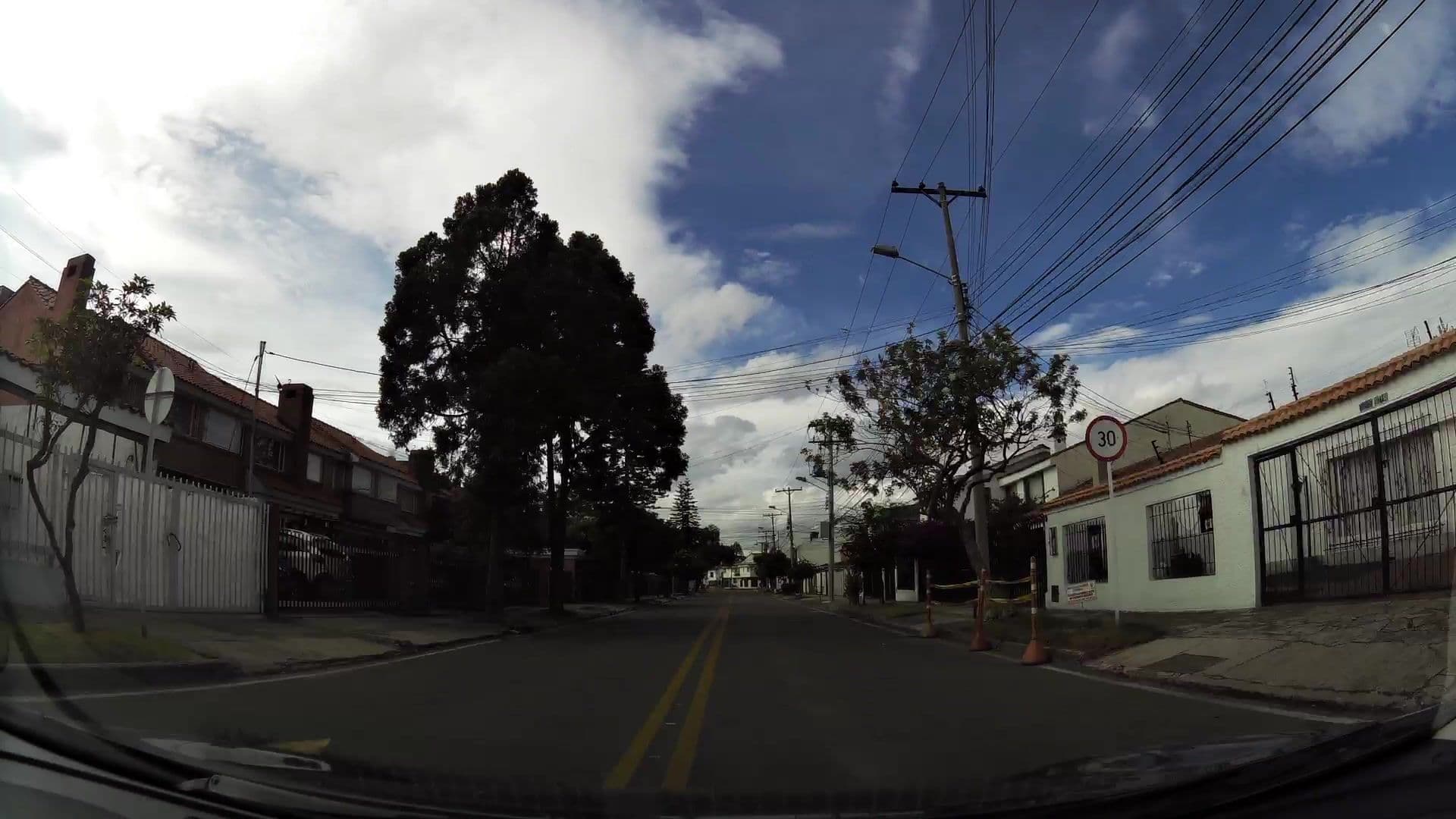 Street view near Casa hotel emanuel, Barrio San Luis