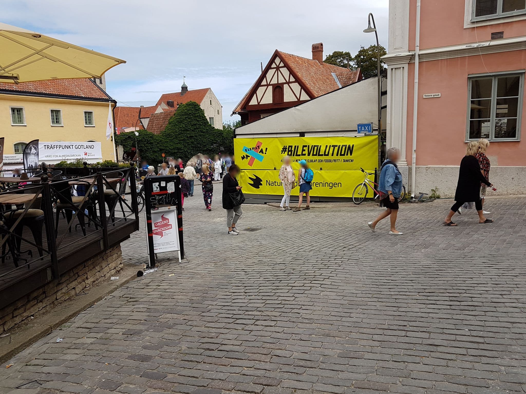 Street view near Donners Hotell, Visby — © jopparn (CC BY-SA · Mapillary)
