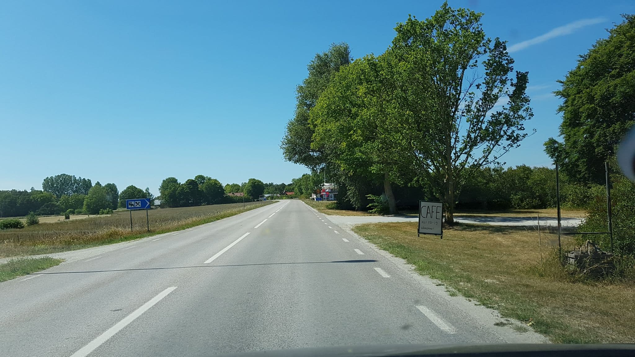 Street view near Stenkyrka Mejeri, Visby — © bjornb (CC BY-SA · Mapillary)