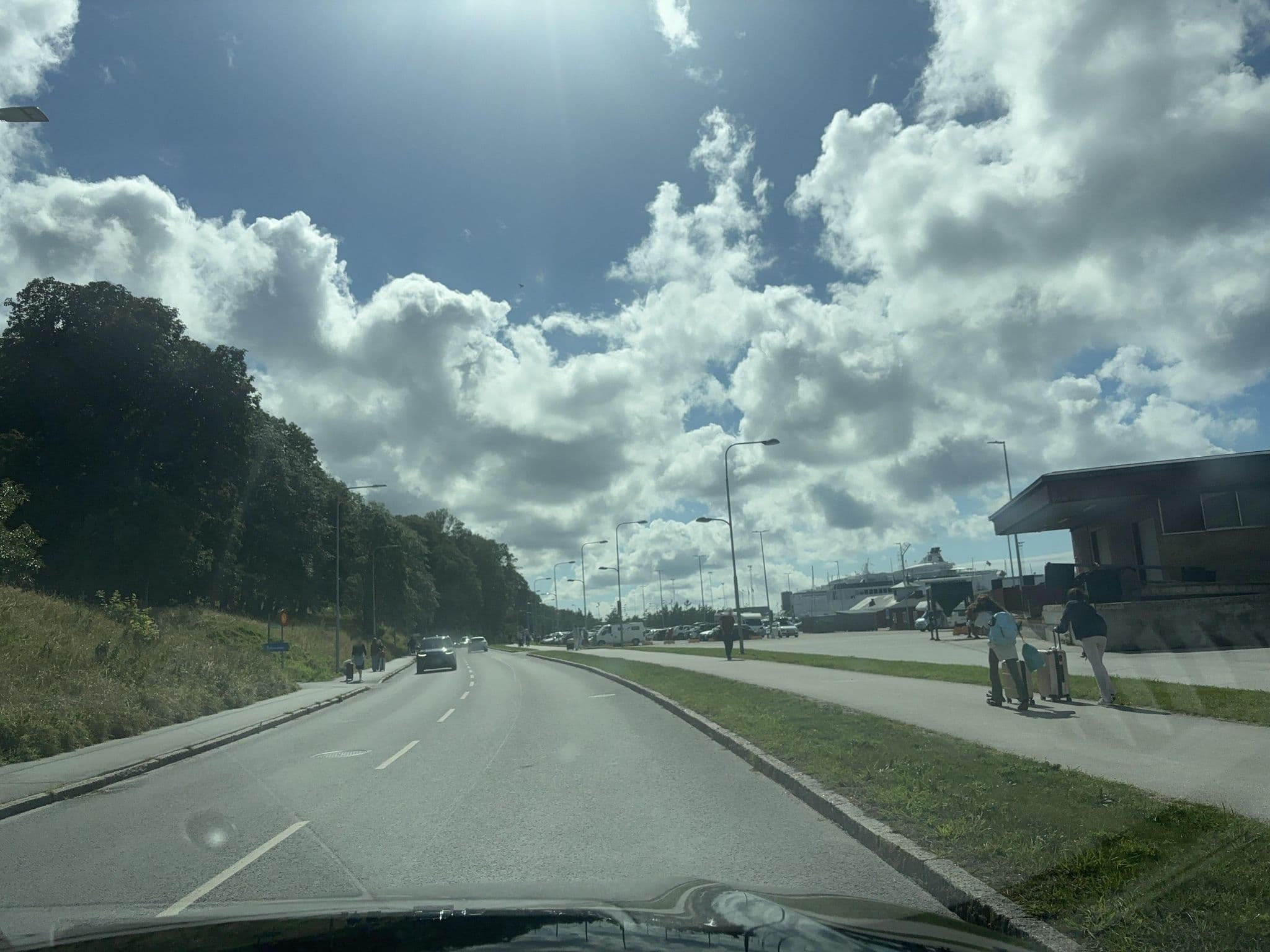 Street view near Björkhaga Stugor & Camping, Visby — © catdrout4 (CC BY-SA · Mapillary)