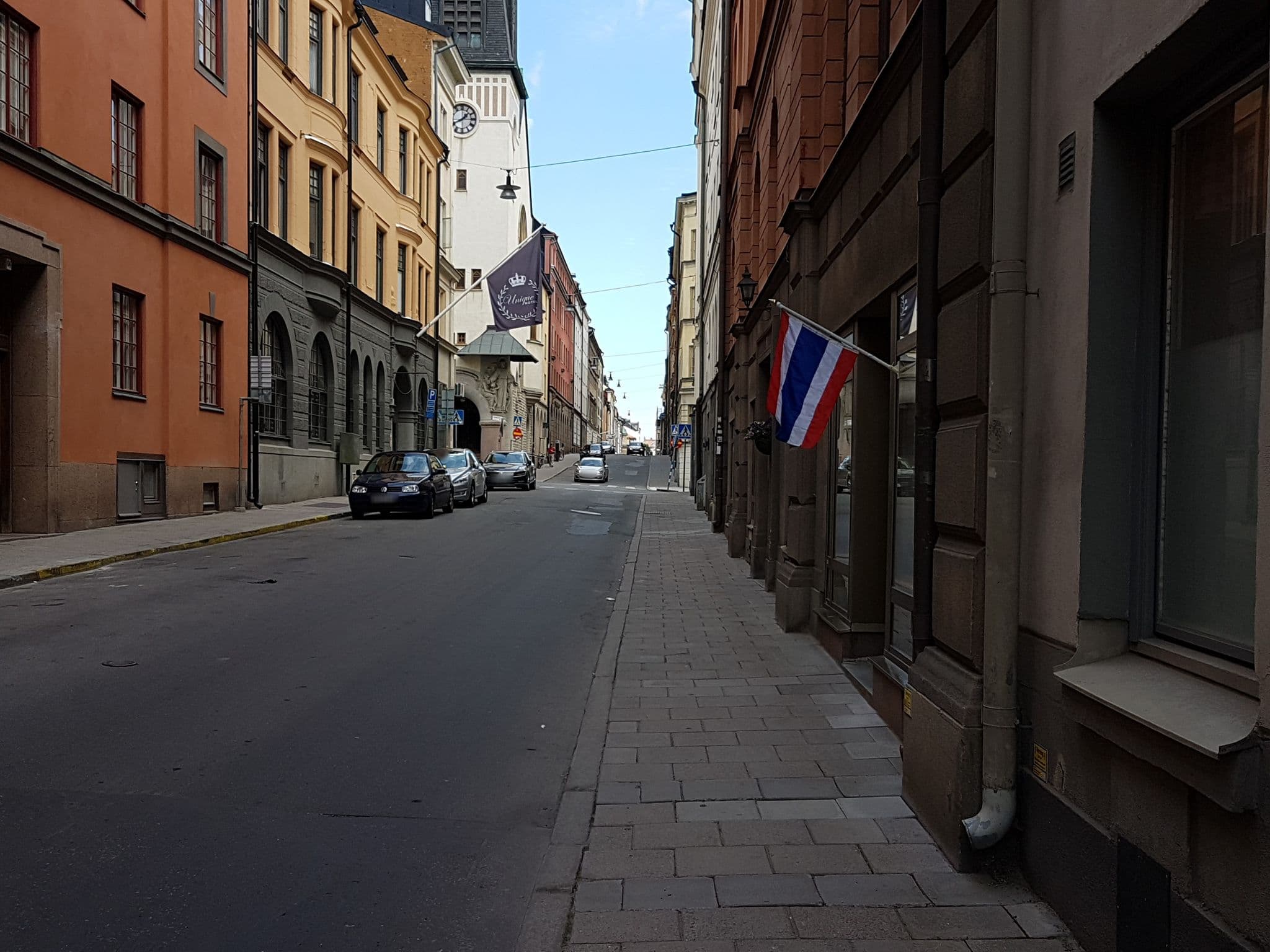 Street view near 二克朗城市飯店 (2kronor Hotel C.I.T.Y) - 斯德哥爾摩, Kungsholmen — © jopparn (CC BY-SA · Mapillary)